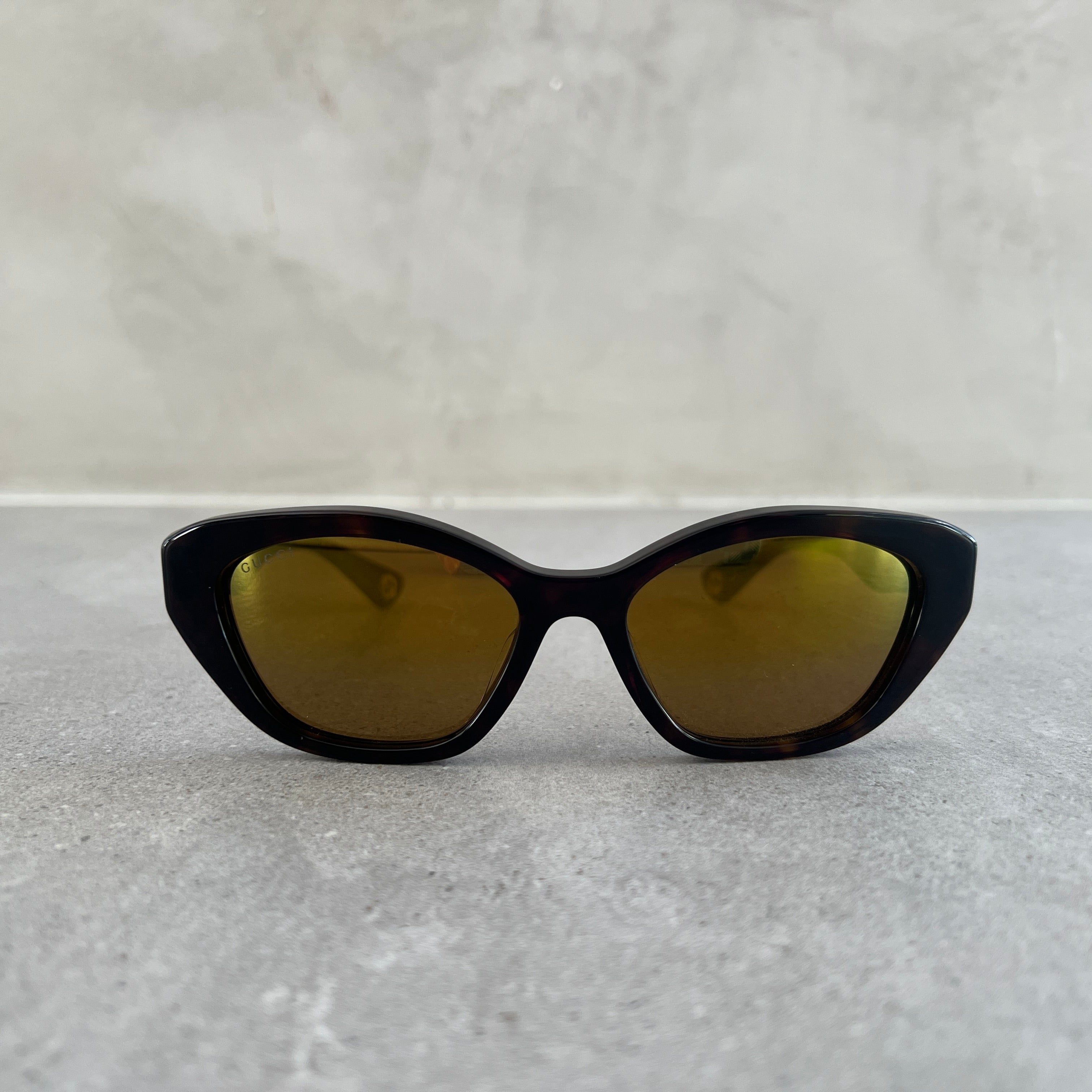 GG1638SA Acetate Reflective Sunglasses - Havana Frame Style, UV400 Protection, Polarized Lens for Men & Women | Perfect for Driving, Beach, Outdoor Sports & Fashion Accessories