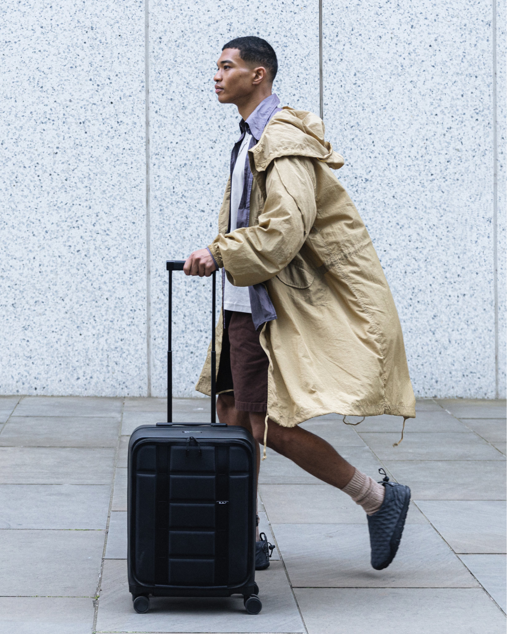 DB Journey Frame Front Access Carry-On Luggage - Lightweight & Durable Suitcase for Travel, Business Trips & Weekend Getaways