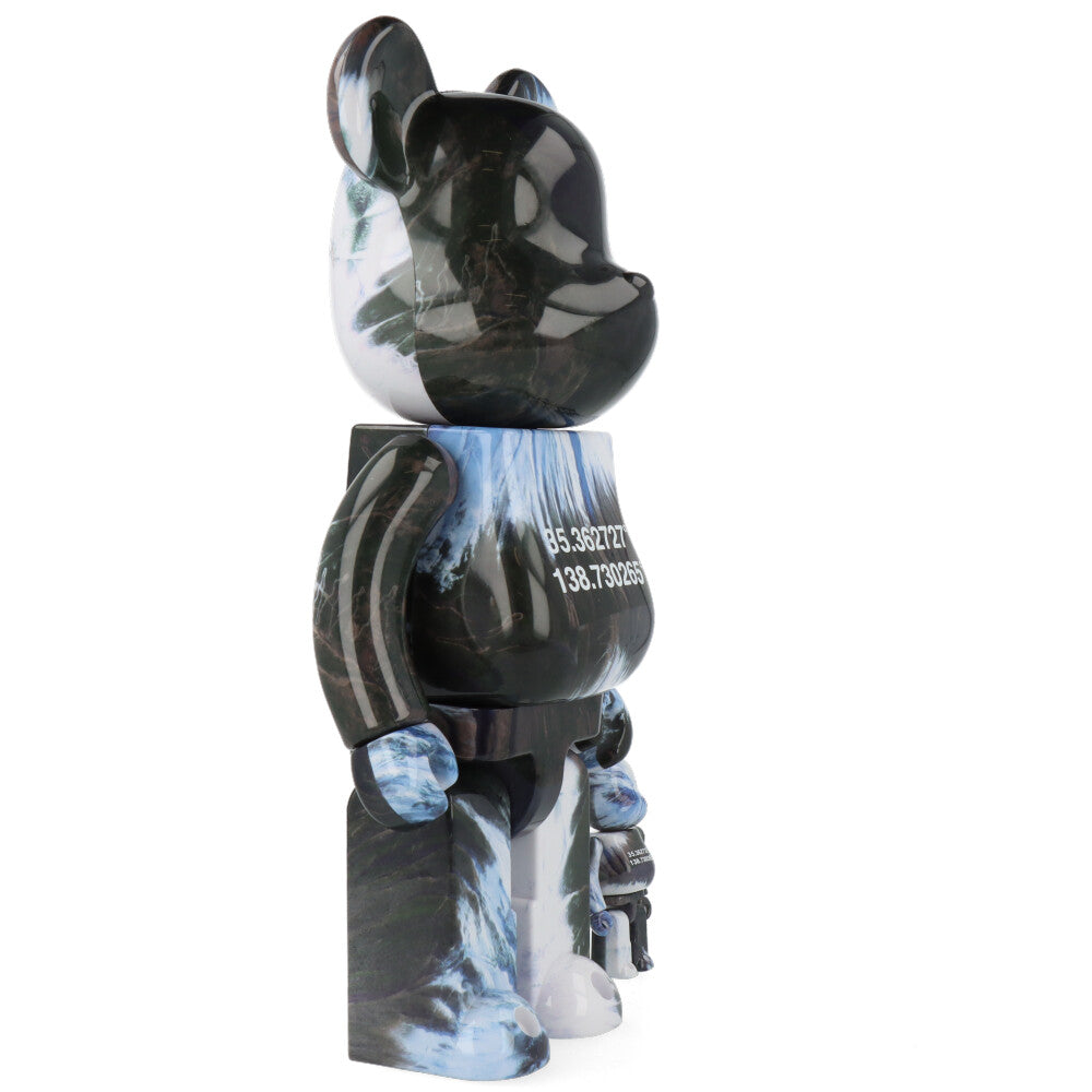 400% + 100% Bearbrick Benjamin Grant Fuji Mount Art Toy Figure - Collectible Designer Vinyl Bearbrick for Home Decor & Office Display