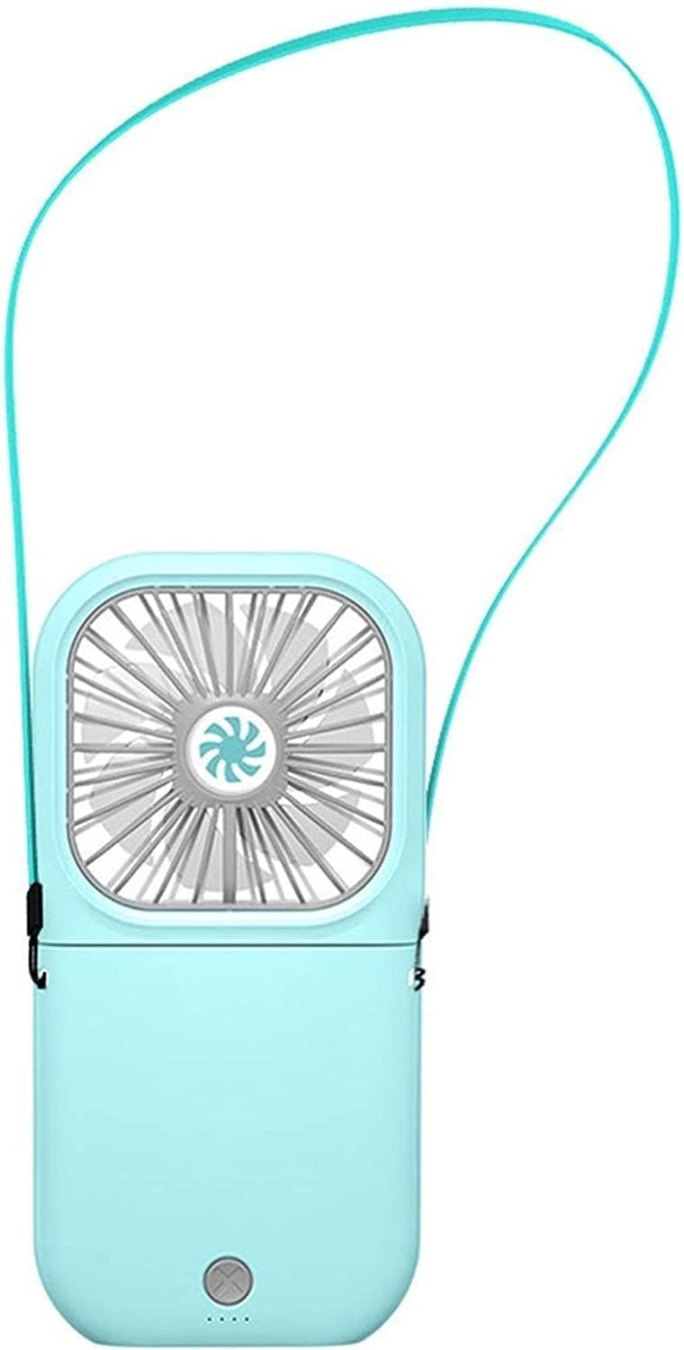 Rechargeable Handheld Fan with 3 Speed Settings - Portable Mini USB Desk Fan for Travel, Home, Office & School - Quiet Personal Cooling Fan for Outdoor Activities, Waiting in Line & Workspaces