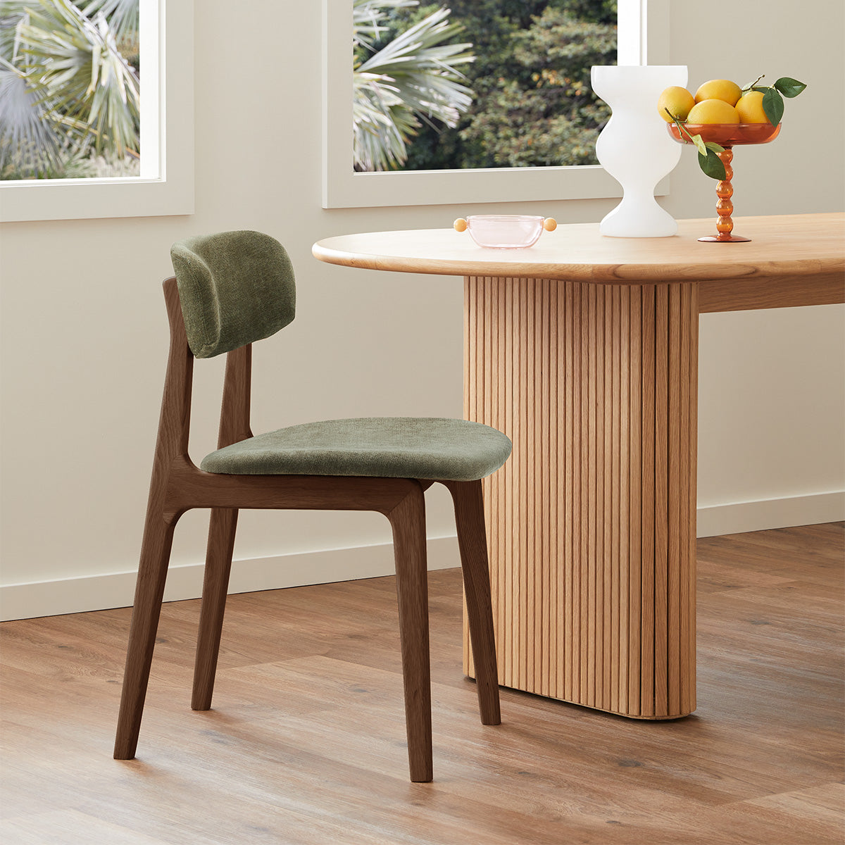 Premium Alaska Fabric Dining Chair - Comfortable & Stylish Upholstered Seat for Kitchen, Dining Room, or Breakfast Nook - Perfect for Family Gatherings & Dinner Parties
