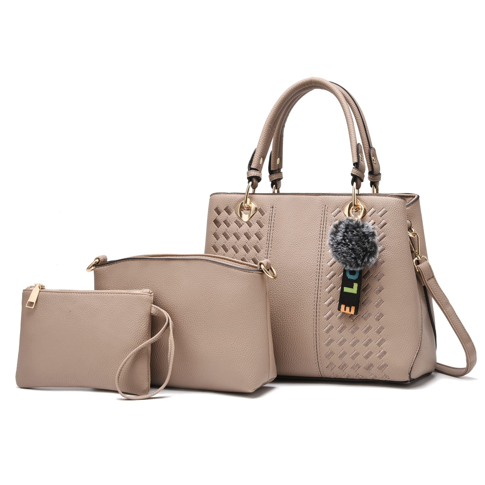 Stylish SYKT Leather Satchel Purses & Shoulder Tote Handbags for Women - Perfect for Work, Travel & Everyday Use