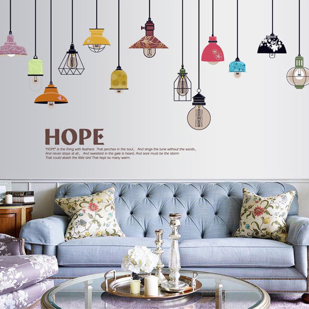 Wall Stickers for Home Decor - Inspirational Quote Wall Decals & Mural Decals - Perfect for Living Room, Bedroom, Nursery & Office Decor