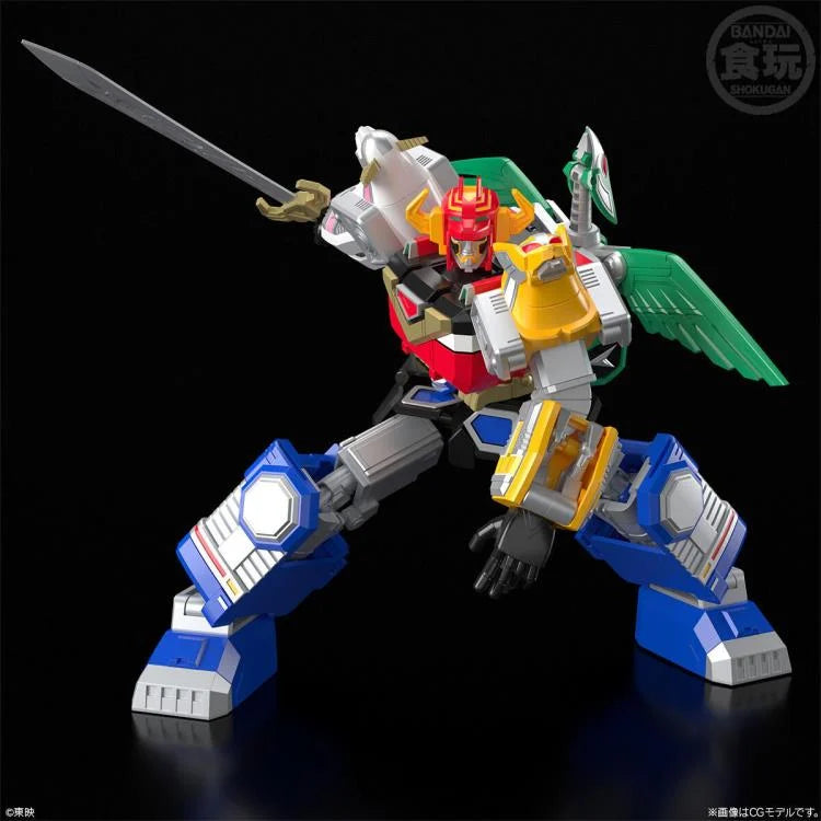 Bandai Shokugan SMP Seijuu Sentai Gingaman GingaiOh Model Kit Set - Super Sentai Robot Action Figure for Collectors & Anime Fans - Perfect for Display, Gifts & Cosplay Scenes