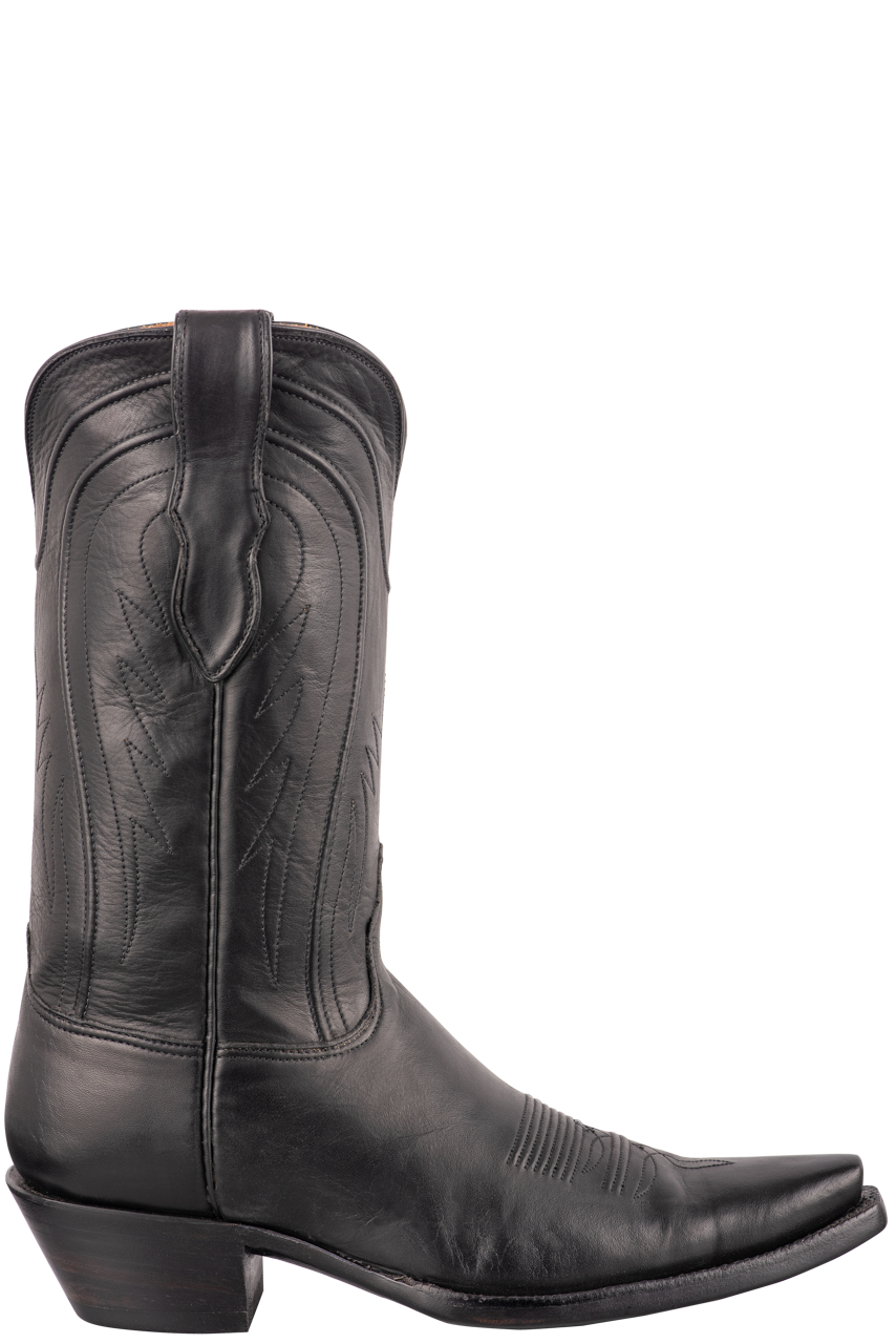 Exclusive Black Jack Ranch Hand Cowboy Boots - Premium Leather Western Boots for Men | Perfect for Rodeo, Country Dancing & Outdoor Adventures