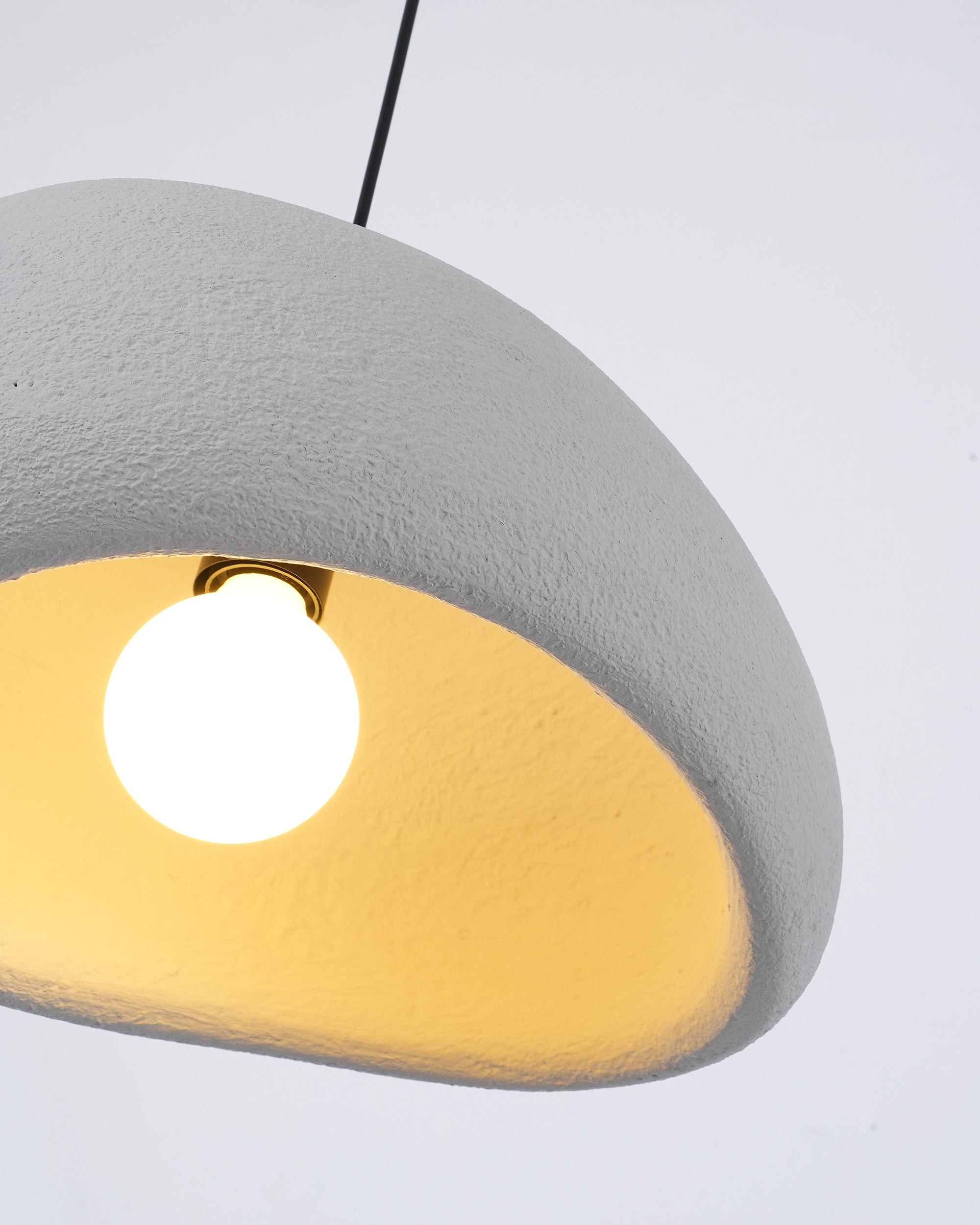 Cloud Pendant Light - Modern B-Shaped Hanging Lamp for Kitchen Island, Dining Room, or Bedroom Lighting