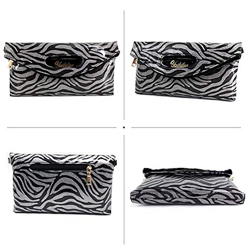 ZLMBAGUS Women's Patent Leather Evening Handbag - Elegant Clutch Purse for Prom, Wedding & Special Occasions - Shoulder & Crossbody Bag - Perfect for Parties, Date Nights & Formal Events