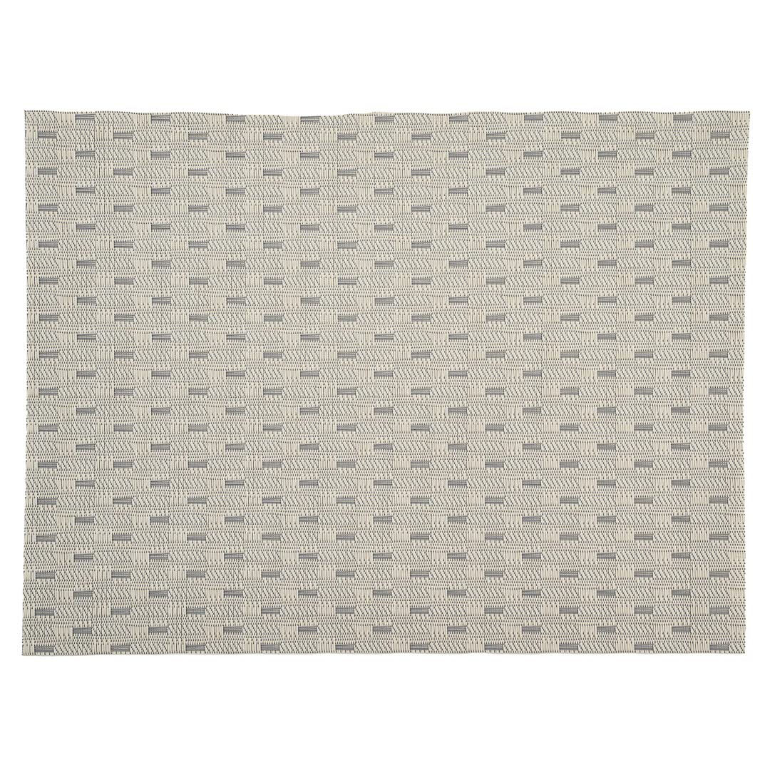 Restaurantware Speculo 16x12 Inch Woven Vinyl Placemats Set of 6 - Stain-Resistant, Easy Clean Rectangle Table Mats for Dining Room, Kitchen, Restaurant & Home Decor | Perfect for Everyday Meals, Dinner Parties & Holiday Gatherings