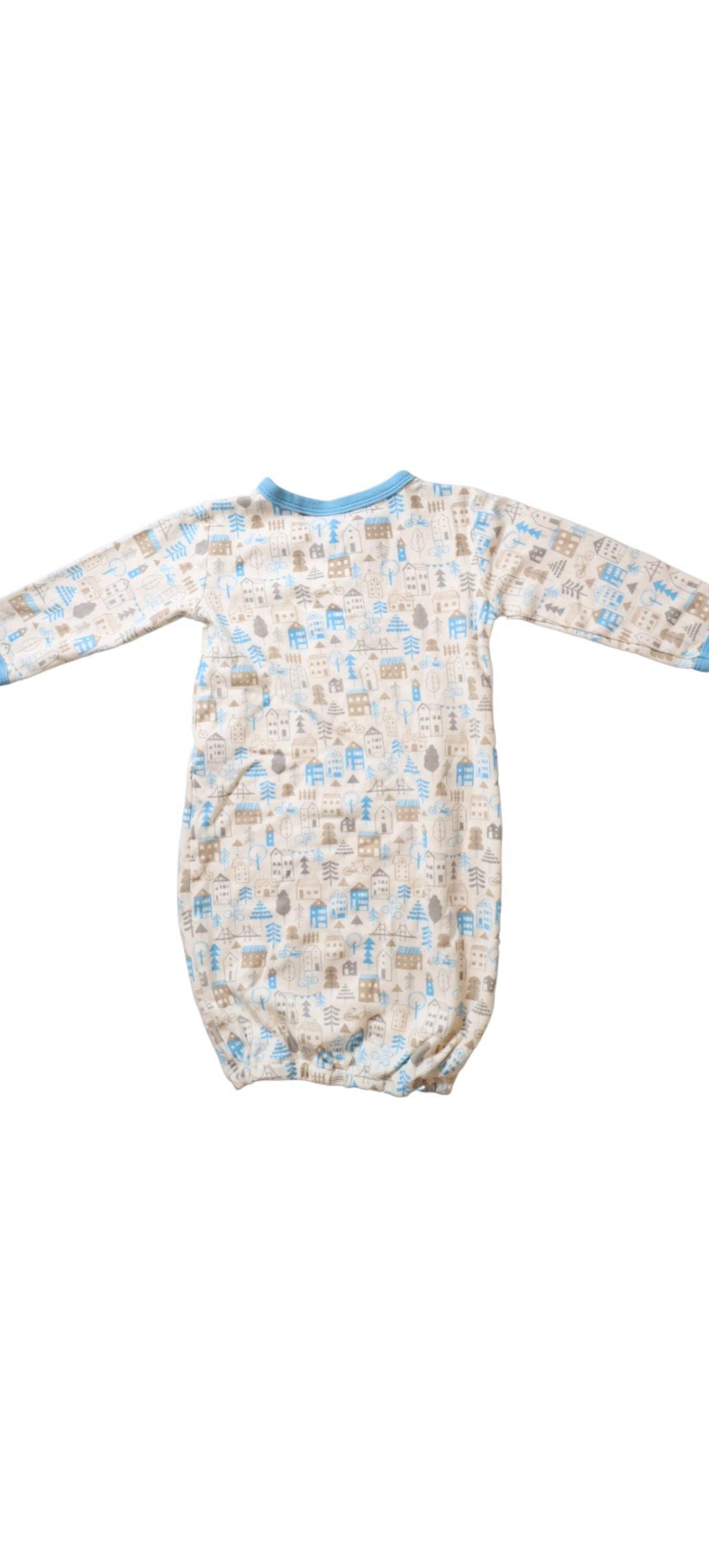 Apple Park Organic Cotton Nightgown for Babies 6-9 Months - Soft & Comfortable Sleepwear for Nursery & Bedtime