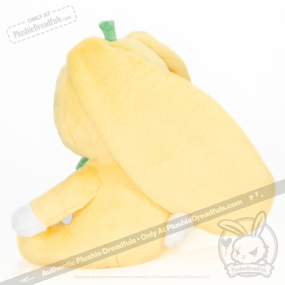Plushie Dreadfuls Lemon Rabbit Stuffed Animal Toy - Soft Cute Bunny Plush for Kids, Gift, and Home Decor