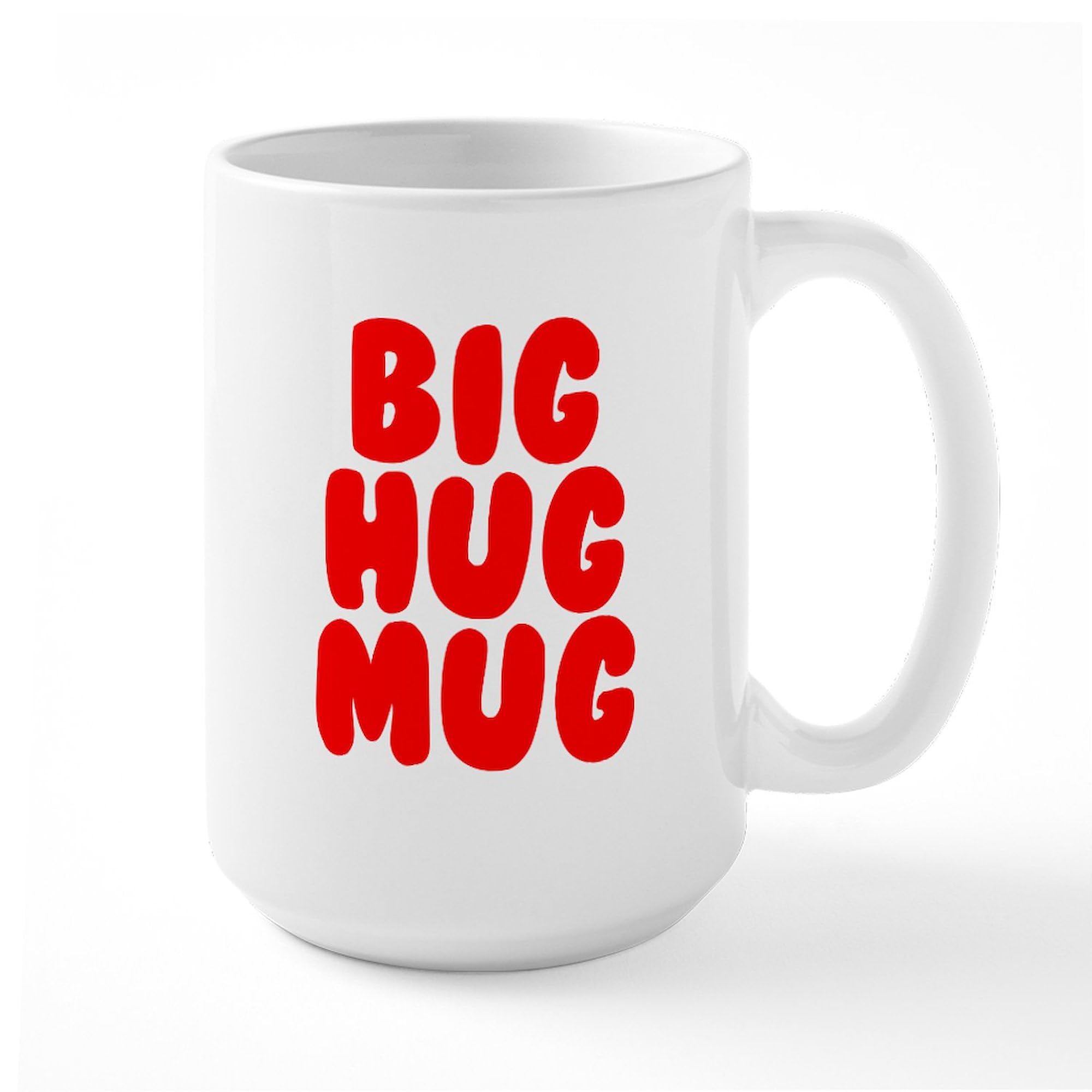 Big Hug 15 oz (444 ml) Ceramic Coffee Mug - Insulated Travel Mug for Coffee, Tea & Hot Drinks - Perfect for Office, Home & Gifts
