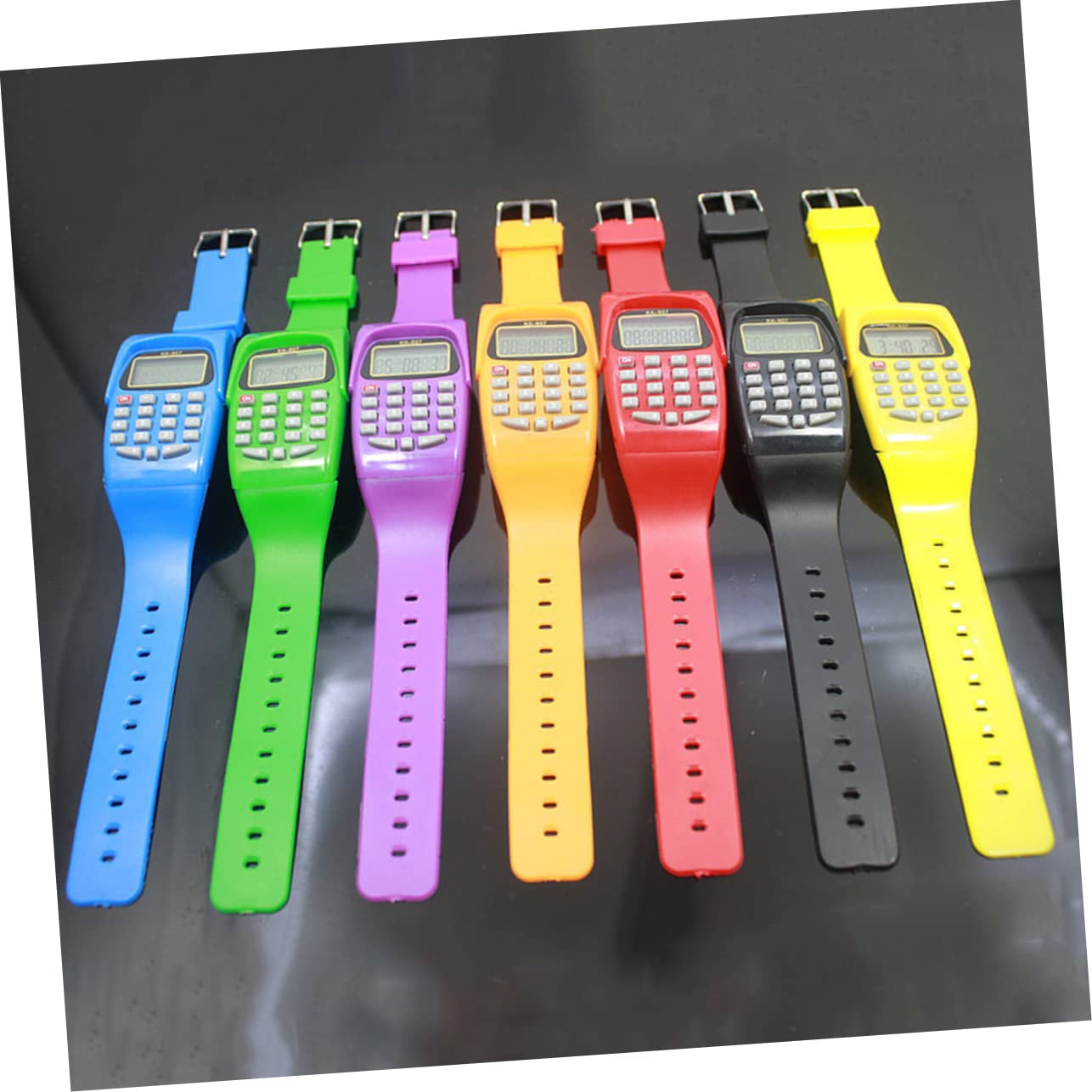 Artibetter 2-Pack Calculator Watch for Men - Analog & Digital LCD Display - Perfect for School & Office Use