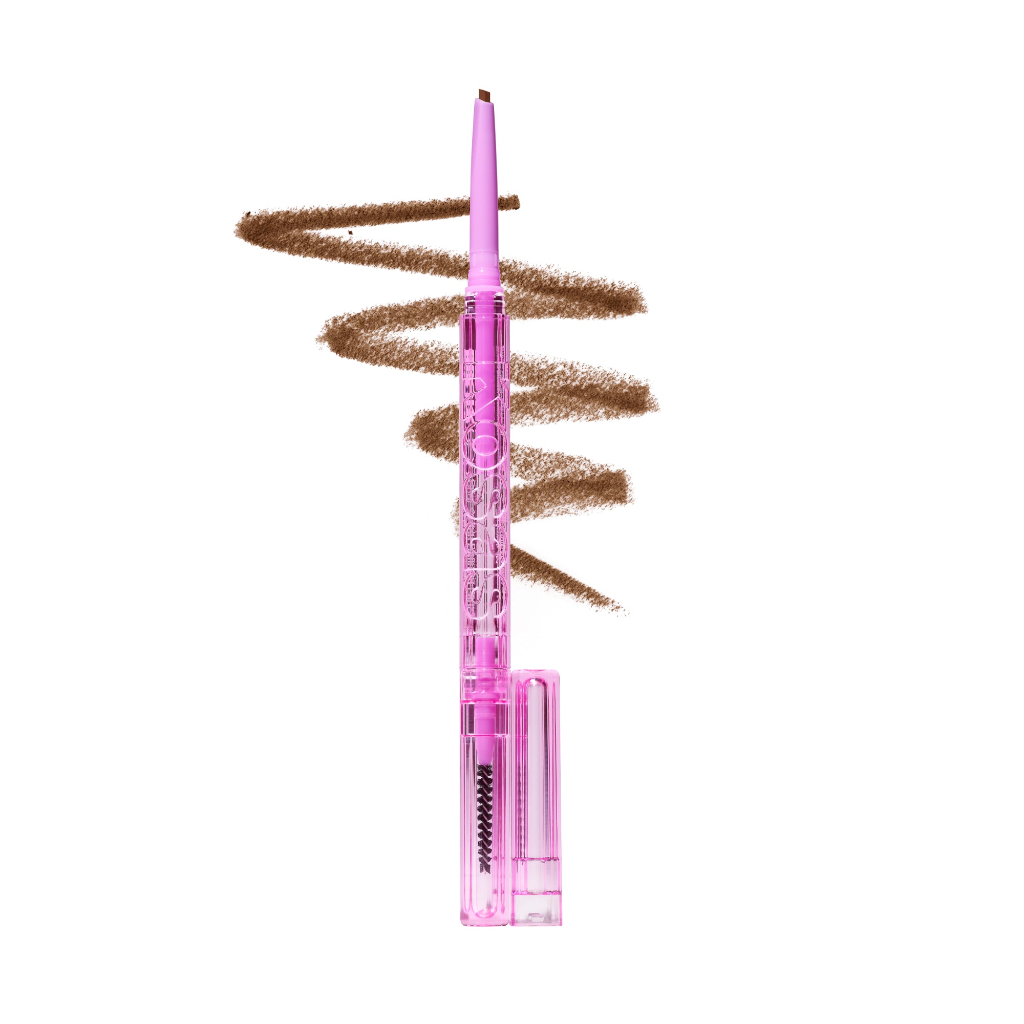Brow Pop Dual Action Defining Pencil - Waterproof Eyebrow Pencil with Spoolie Brush for Natural Looking Brows - Perfect for Daily Makeup, Salon Use & On-The-Go Touch Ups