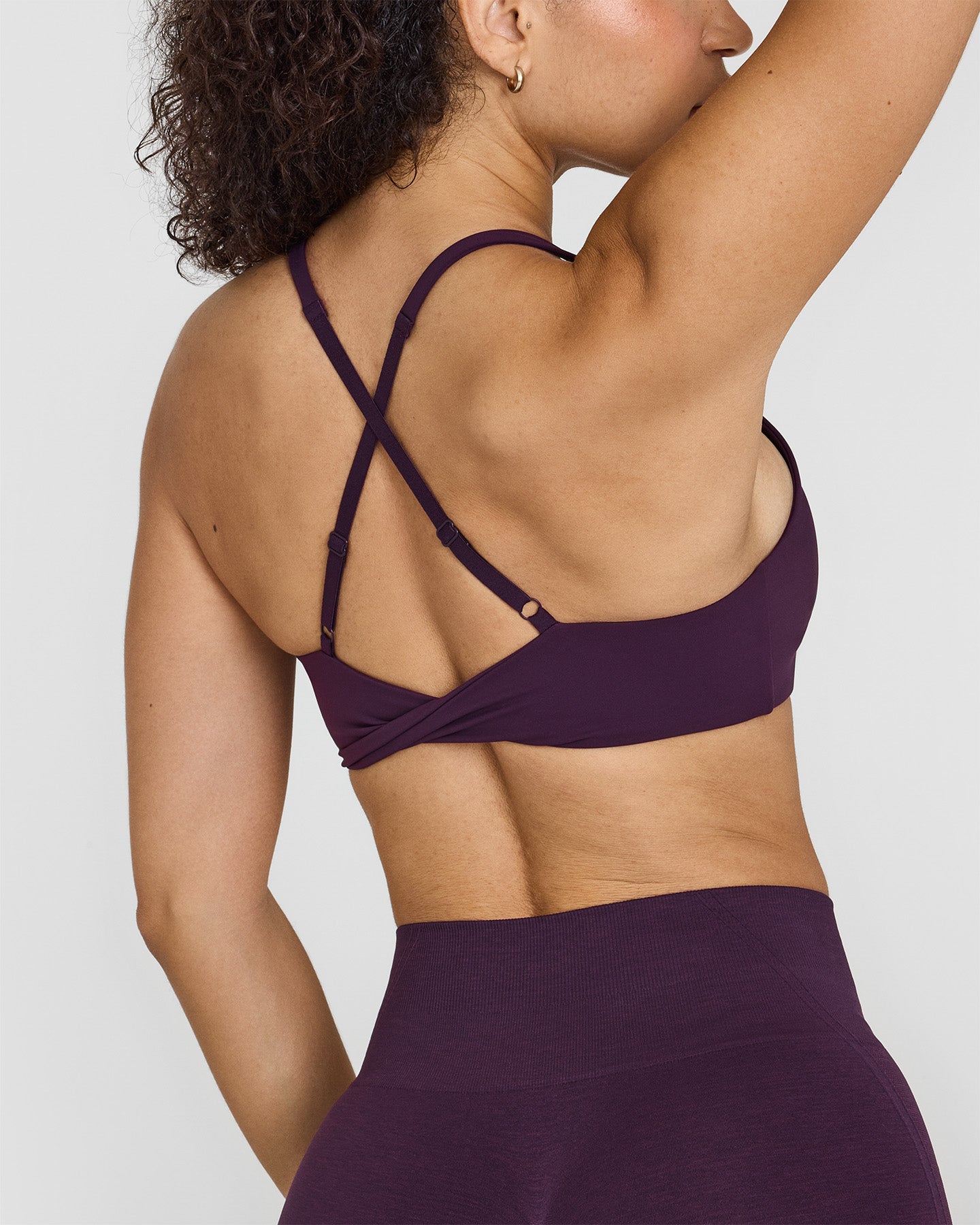 Unified Micro Bralette - Seamless Comfort Wireless Bra in Blackberry Purple | Yoga, Lounge & Everyday Wear