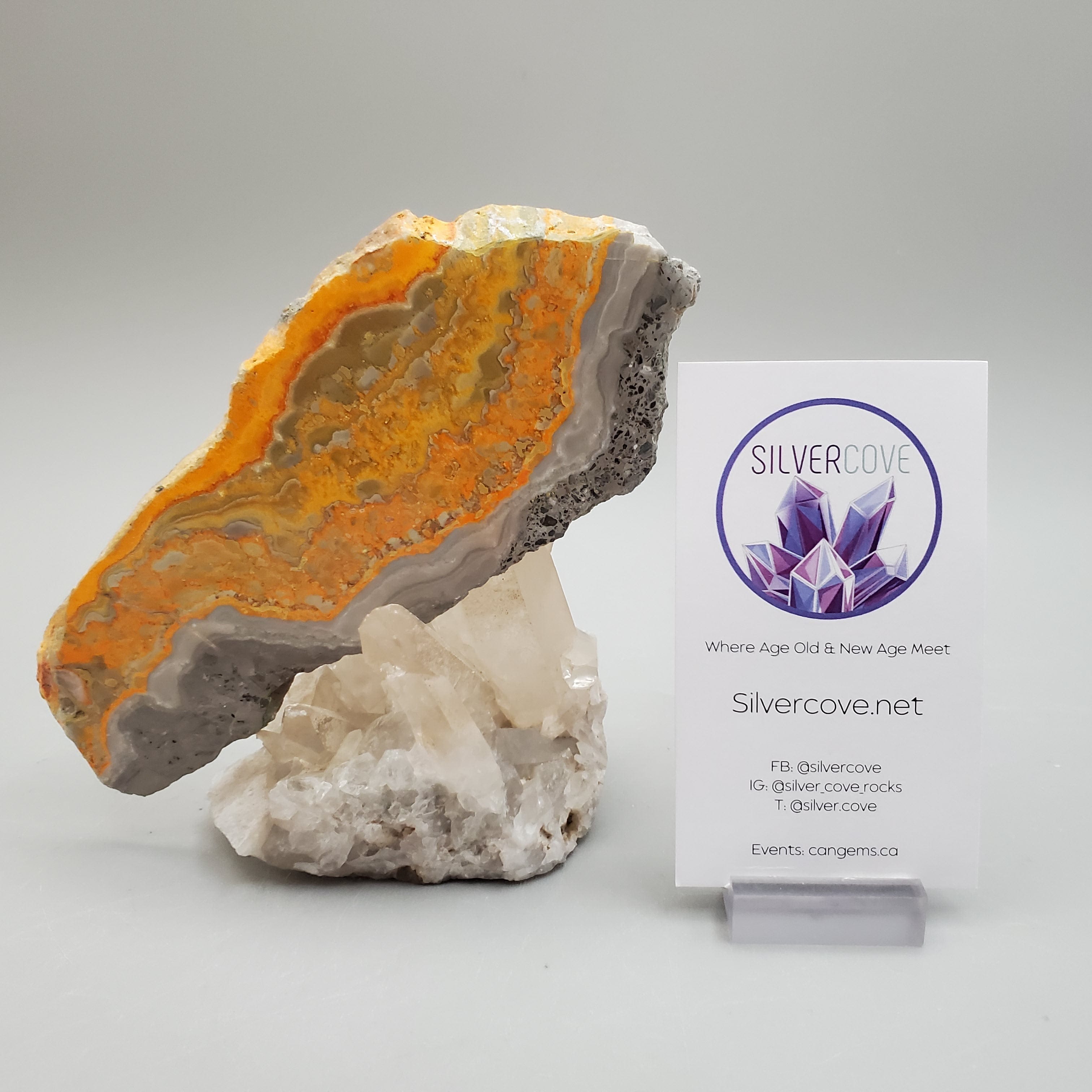 Natural Bumblebee Jasper Slab - Unique Healing Crystal for Meditation, Reiki & Home Decor | Perfect for Jewelry Making, Crystal Grids & Spiritual Gifts