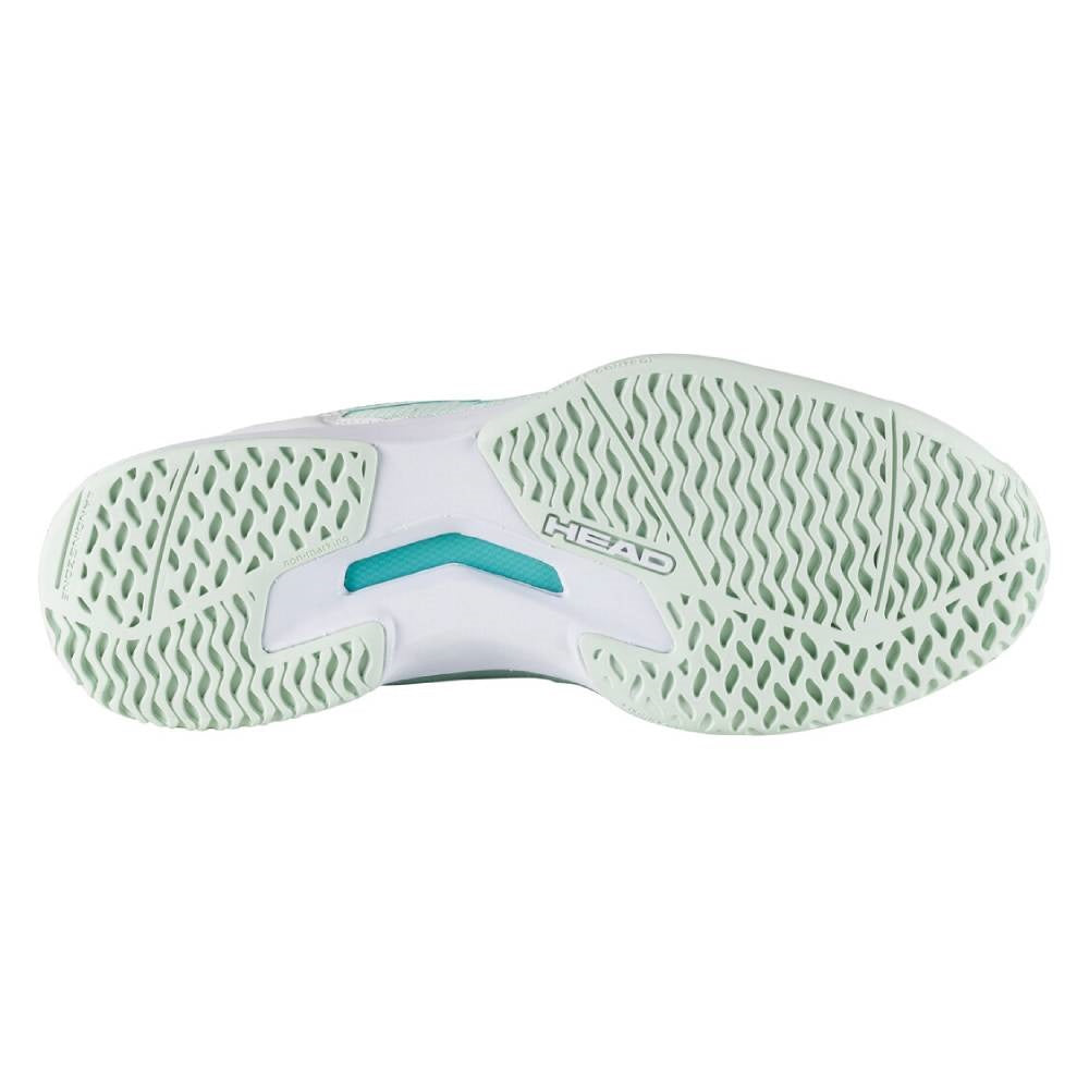 Head Sprint Team 3.5 Women's Tennis Shoes - Lightweight Performance Court Shoes for Women (Green/White) - Perfect for Tennis, Pickleball & Casual Wear