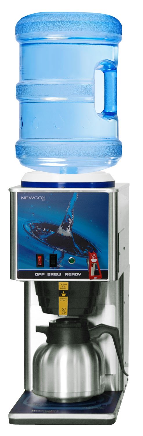 Newco KB-TCF Thermal Coffee Brewer with Faucet - Insulated Hot Water Dispenser for Coffee, Tea & Office Use - Perfect for Home, Office & Commercial Kitchens