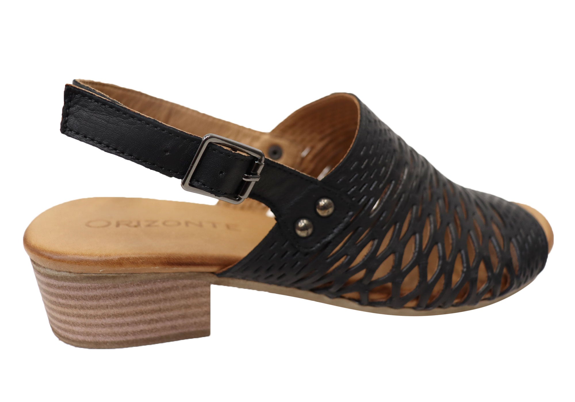 Orizonte Mimosa Women's Comfortable European Leather Sandals - Stylish & Supportive for Walking, Travel & Summer Outfits