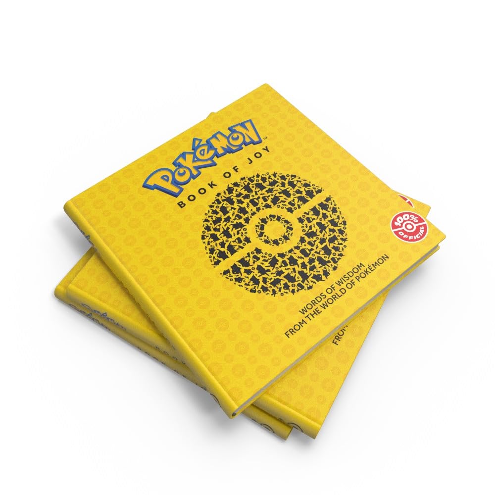 Official Pokémon Book of Joy: Illustrated Pocket Book of Wisdom for Fans - Perfect Christmas 2023 Gift for Video Game & Anime Lovers | Great for Collectors, Birthday Presents & Pokémon-Themed Parties