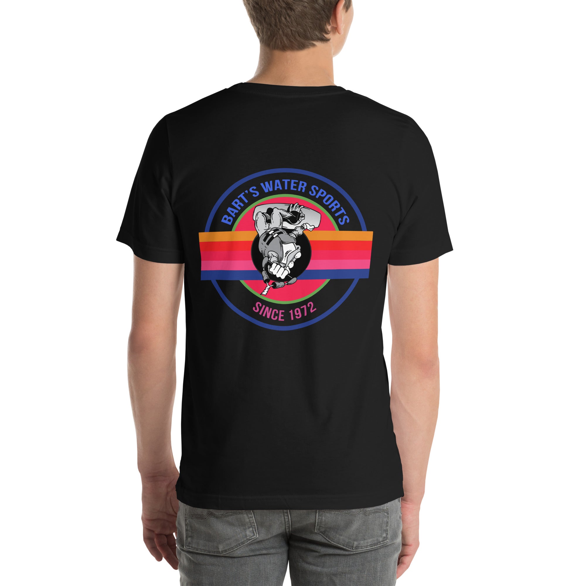 Upside Down Frog Wakeboard T-Shirt - Unisex Graphic Tee for Wakeboarding & Water Sports Enthusiasts | Perfect for Beach, Pool & Summer Outfits