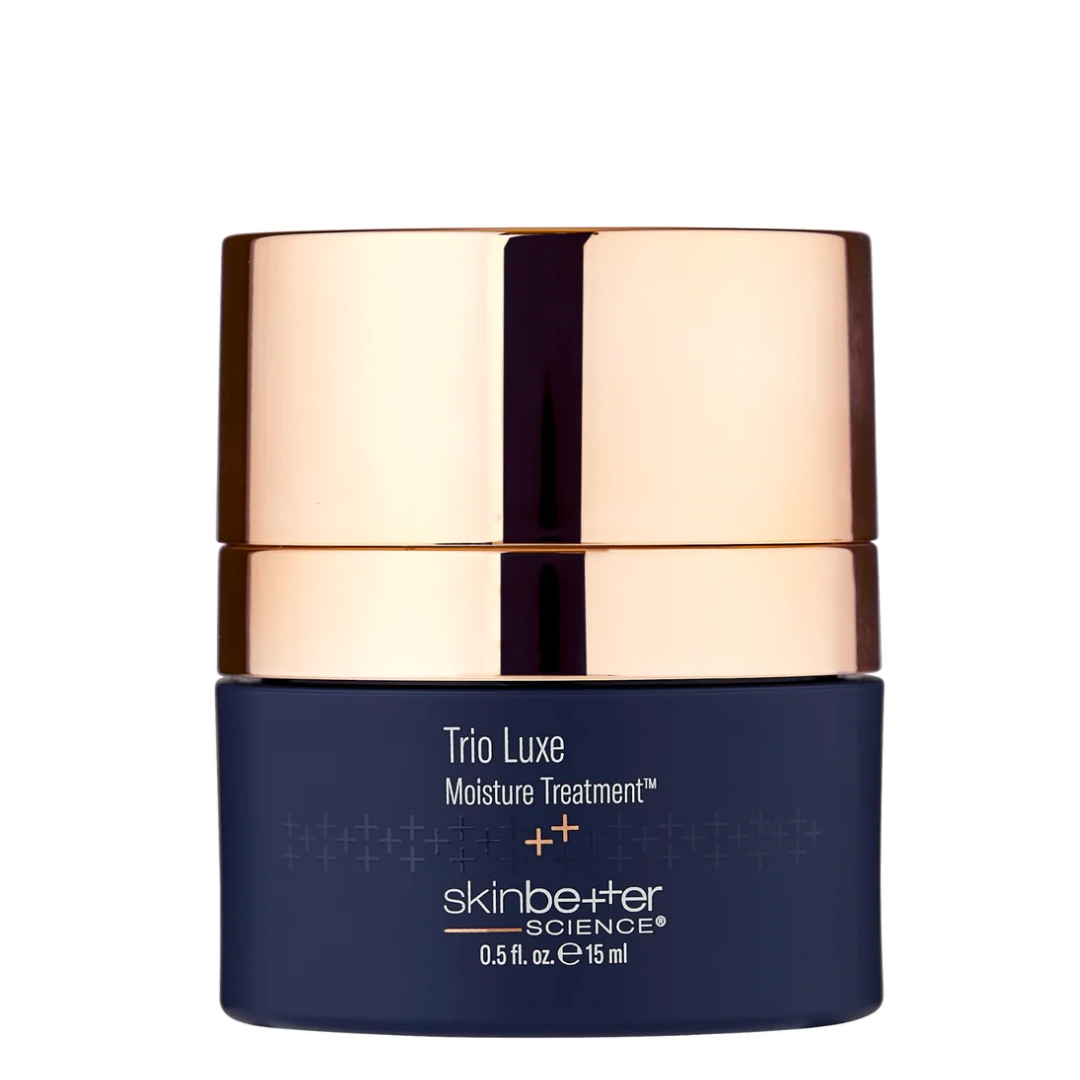 Skinbetter Science Trio Luxe Moisture Treatment 50ml - Hydrating Face Cream for Dry Skin, Anti-Aging & Wrinkle Reduction - Perfect for Night Routine & Daily Skincare Regimen