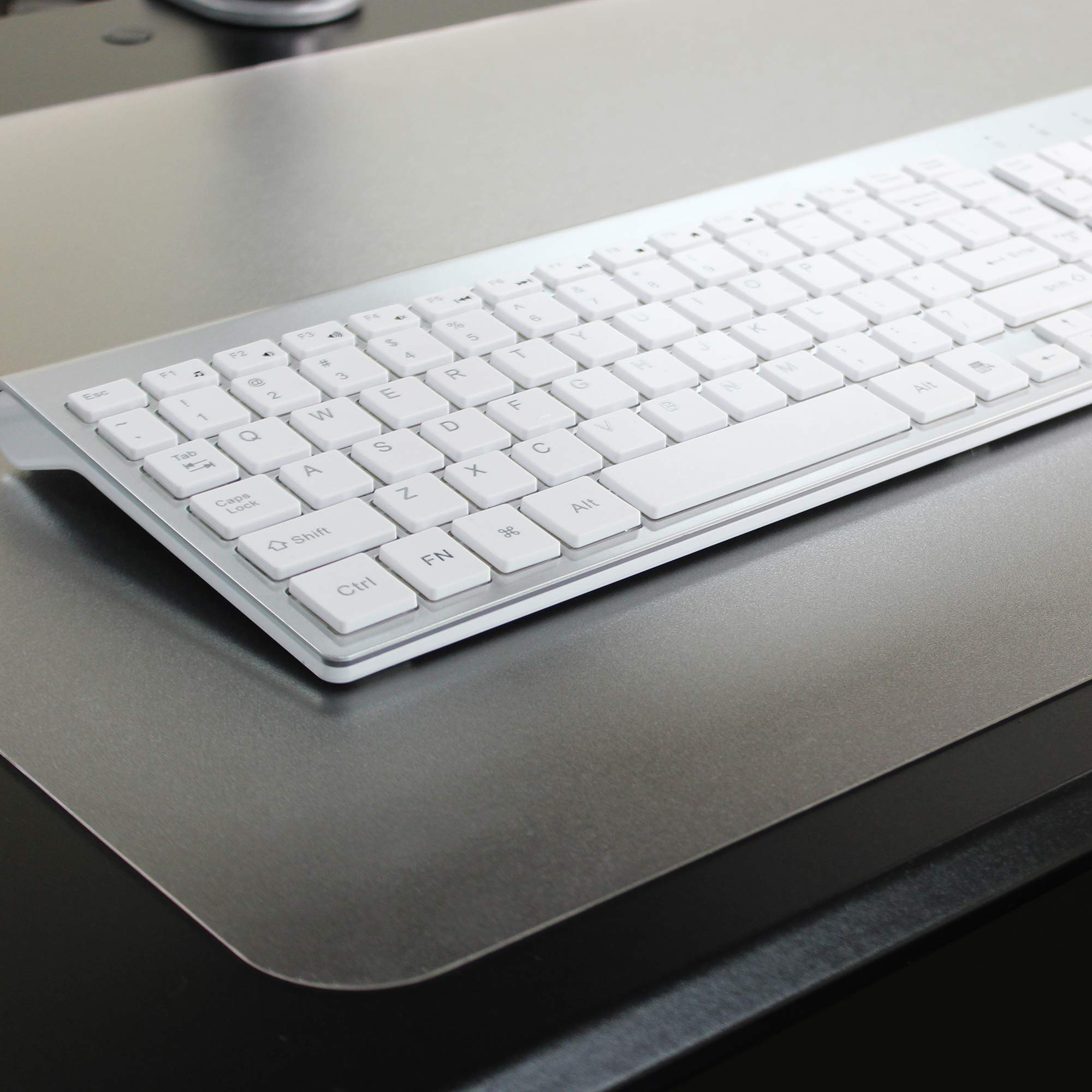 Floortex® 2-Pack Polycarbonate Rectangular Desk Pads - 19