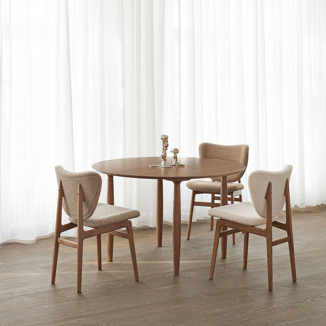 Elephant Dining Chair - Fully Upholstered Modern Accent Chair for Dining Room, Living Room, or Office - Comfortable & Stylish Seating Solution