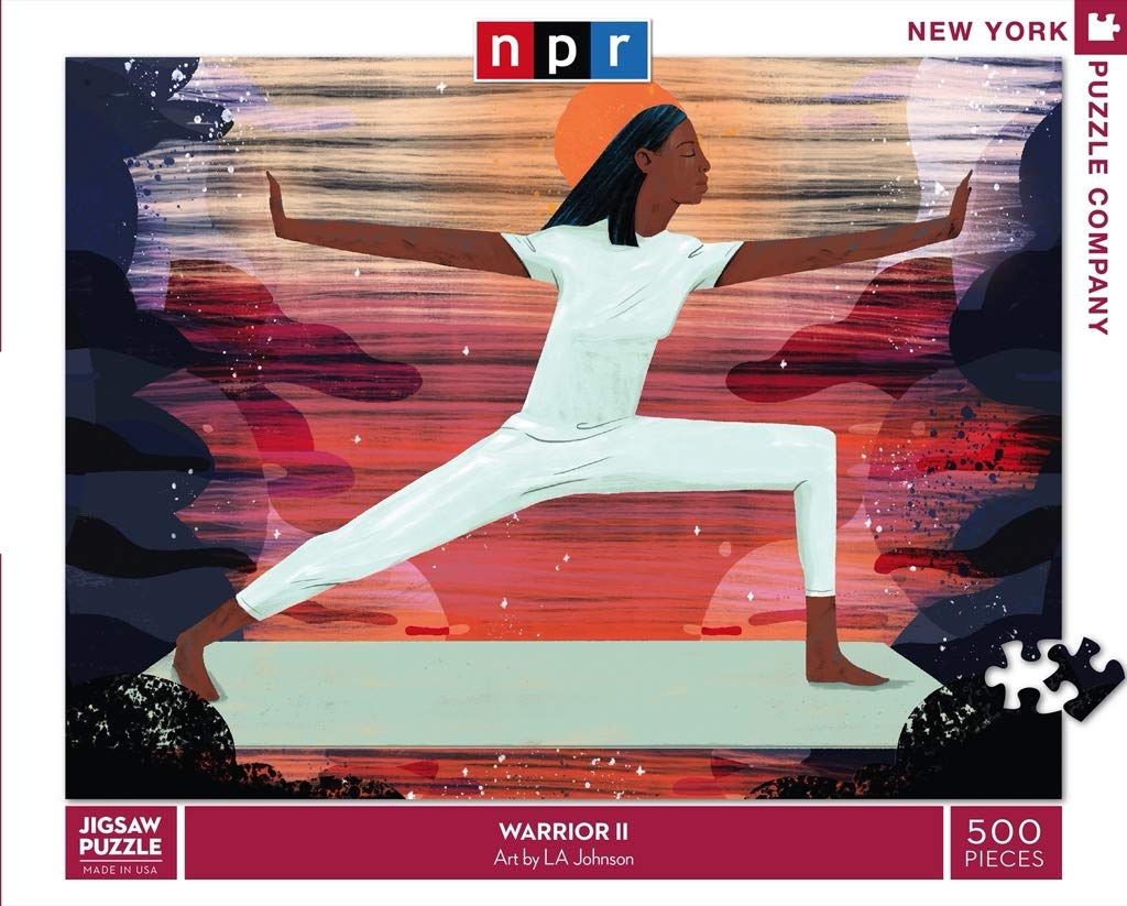 New York Puzzle Company NPR Warrior II 500 Piece Jigsaw Puzzle - Challenging Adult Puzzle for Relaxation & Home Decor | Perfect for Family Game Night & Puzzle Enthusiasts