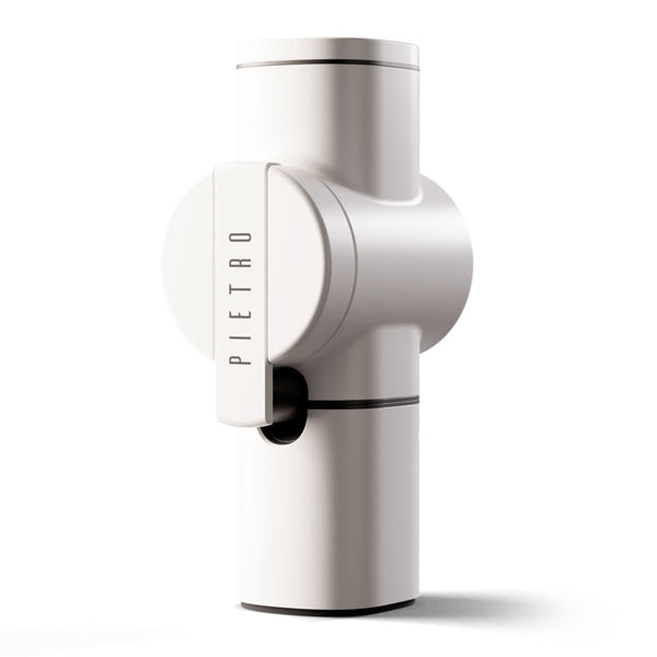 Fiorenzato Pietro Flat Burr Manual Coffee Grinder - Premium Espresso & Pour Over Coffee Maker for Home & Travel Use