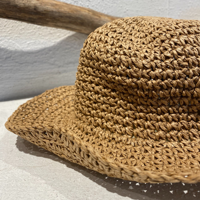 BabyMocs Natural Straw Hat for Babies & Toddlers - Sun Protection, Beach, Outdoor Play, and Summer Fashion Accessory