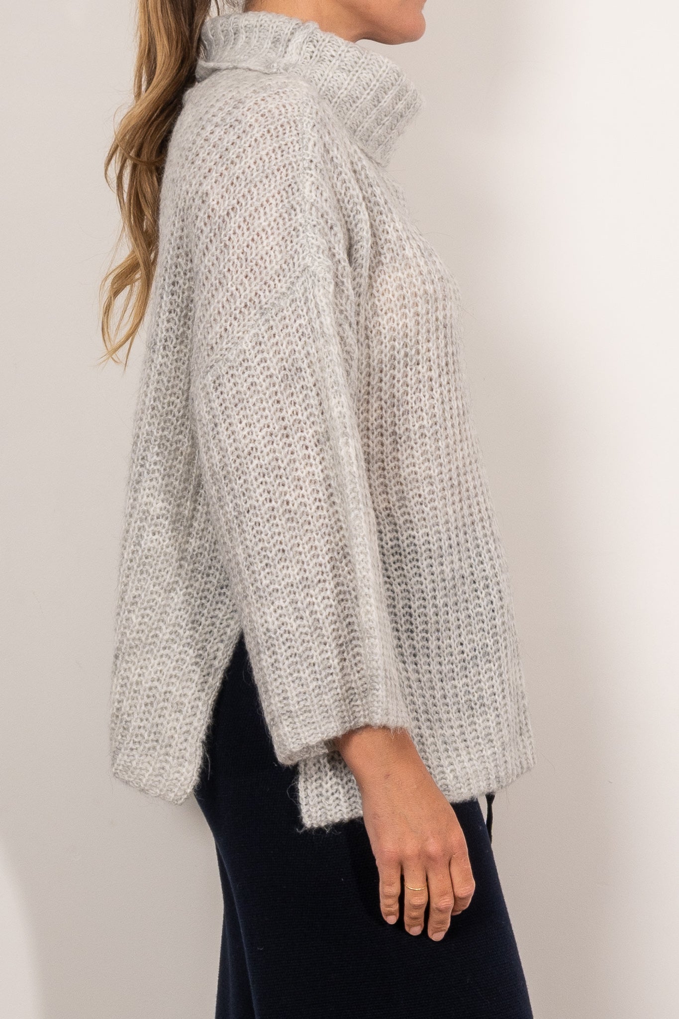 Talamaya Æther Rollneck Pullover - Soft Wool Sweater for Men & Women | Cozy Winter Knitwear for Office, Travel & Casual Outfits