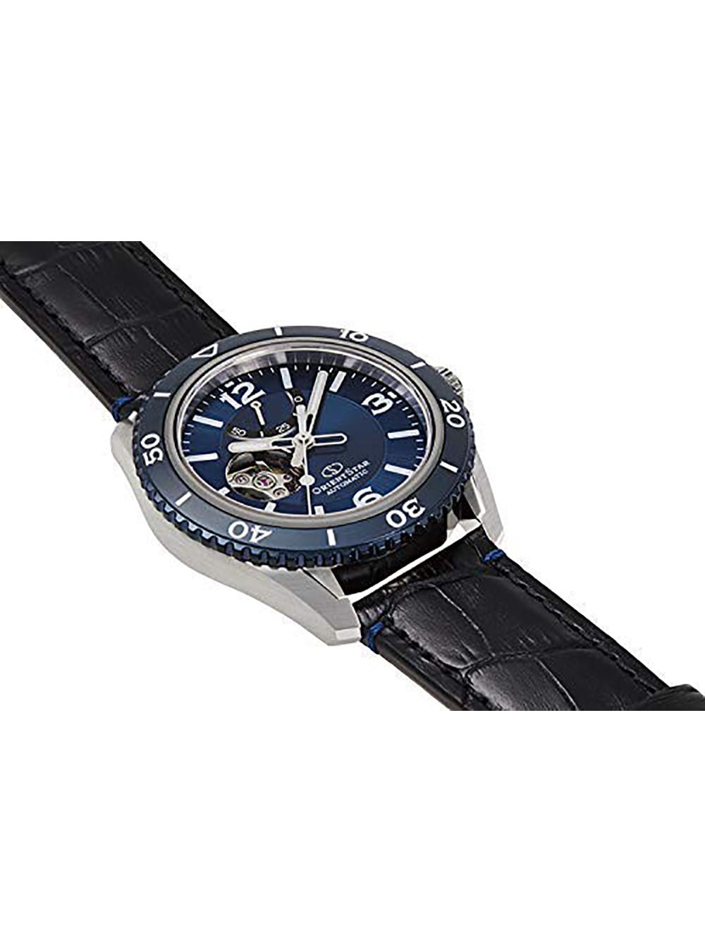 ORIENT STAR SPORTS COLLECTION SEMI SKELETON Automatic Watch RK-AT0108L - Japanese Made JDM Timepiece for Men | Perfect for Business, Casual & Sports Wear