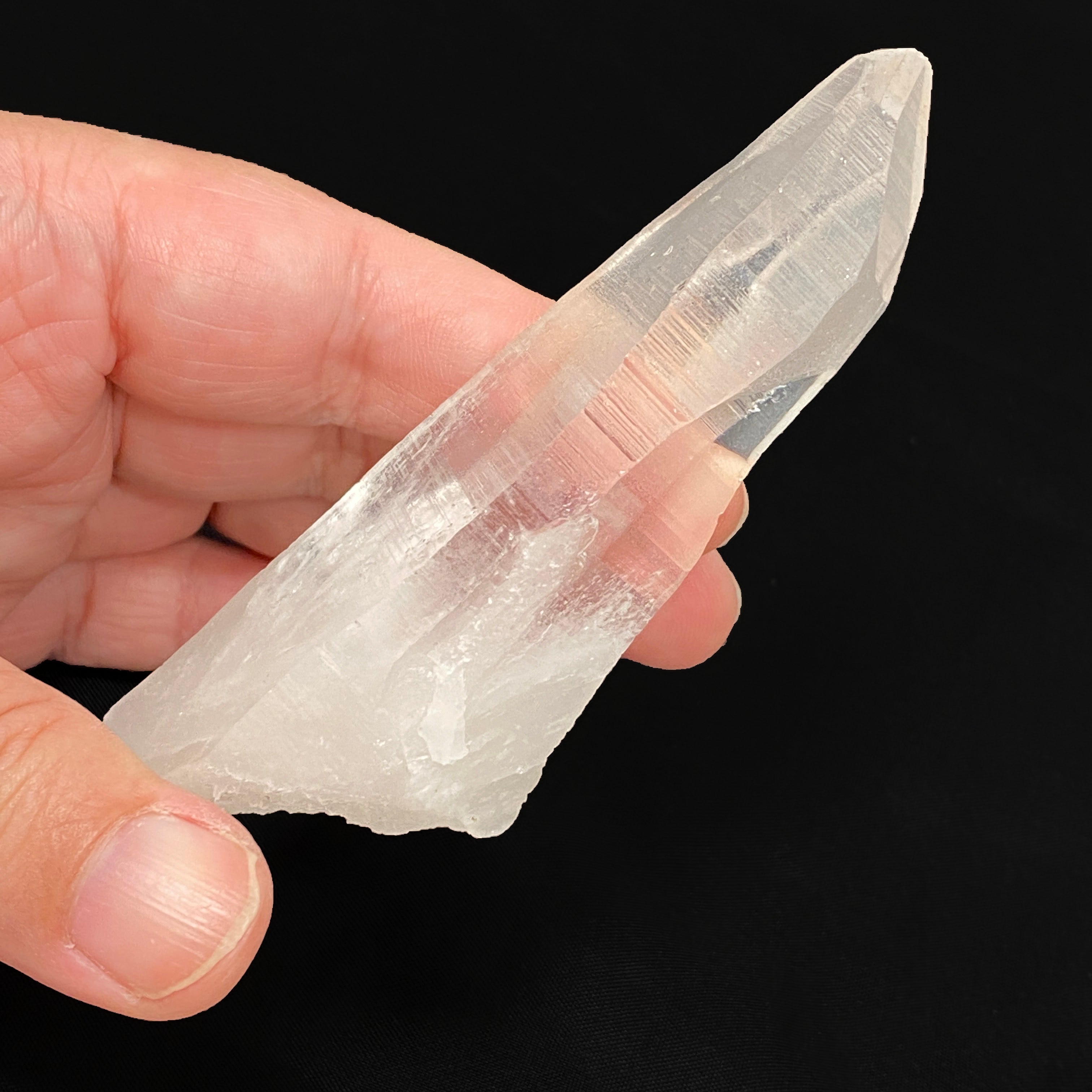 Lemurian Seed Crystal 108g 99x36mm LSQ 12 - Natural Healing Stone for Meditation, Chakra Balancing & Spiritual Growth - Perfect for Yoga, Reiki & Energy Work
