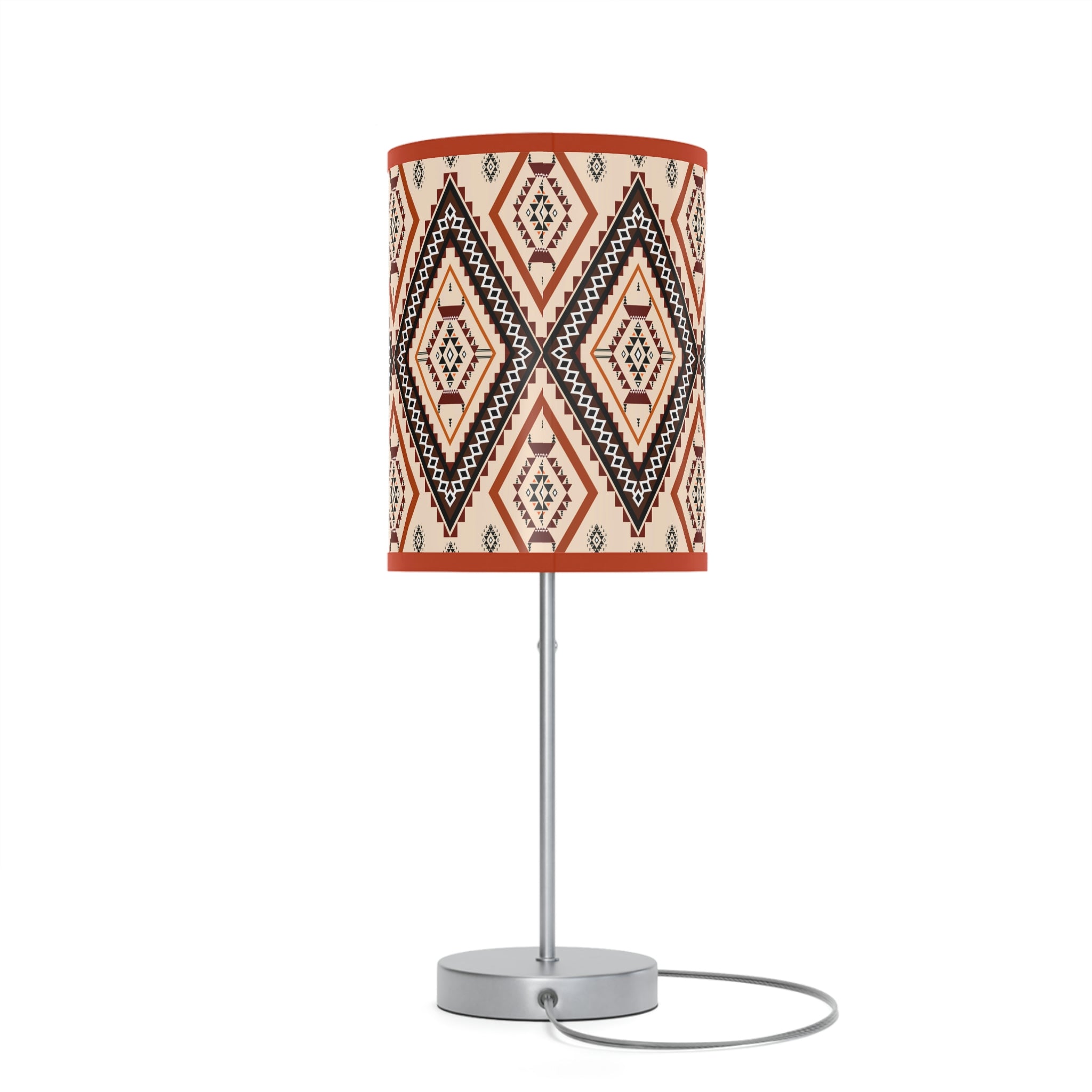 Southwestern Style Table Lamp for Bedroom & Living Room - Adjustable Reading Light with US/CA Plug - Perfect for Nightstands, Sofa Side Tables and Home Office Desks