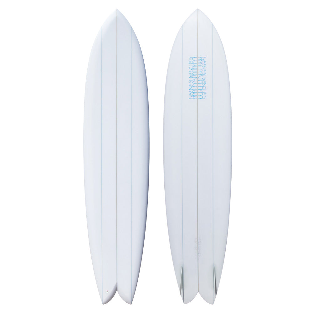 8'6 Megafish Surfboard for Big Wave Riding - Premium Performance Surfboard for Advanced Surfers - Perfect for Hawaii Pipeline and Mavericks Surfing Conditions