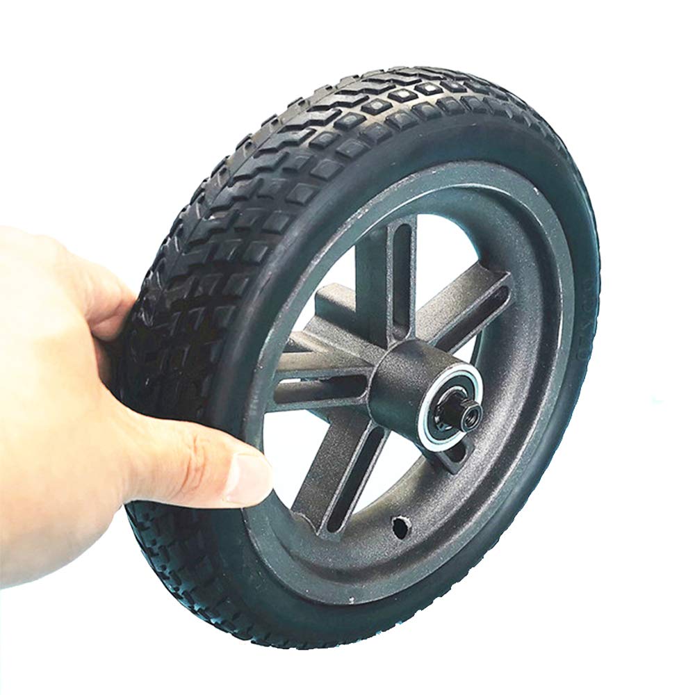 LJMDD 8.5x2 Inch Electric Scooter Replacement Wheel - Hollow Damping Tire for Xiaomi Scooter Rear Wheel | Maintenance-Free, Wear-Resistant & Non-Slip | Perfect for Urban Commuting & Last-Mile Transportation