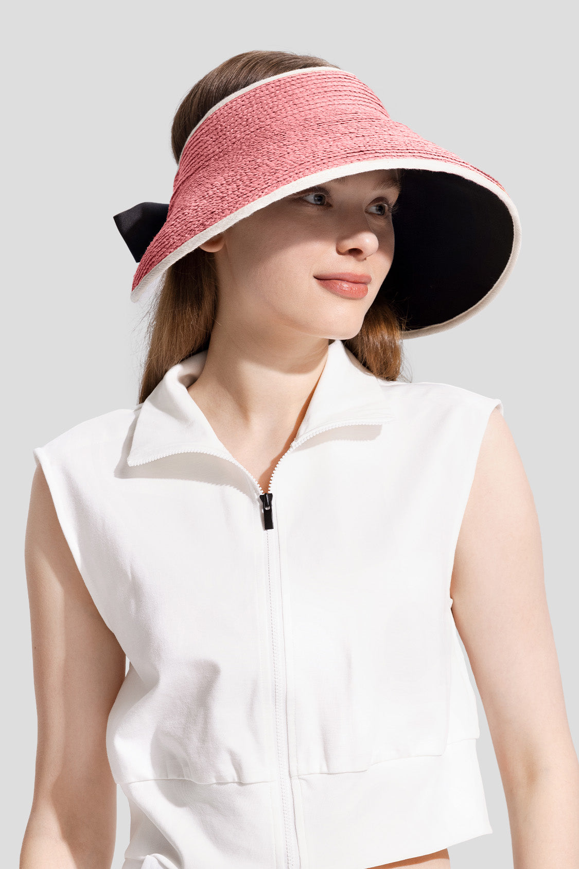 Oasys Women's UPF50+ Sun Protection Straw Hat - Wide Brim Beach Hat for Summer, Outdoor, Gardening & Travel