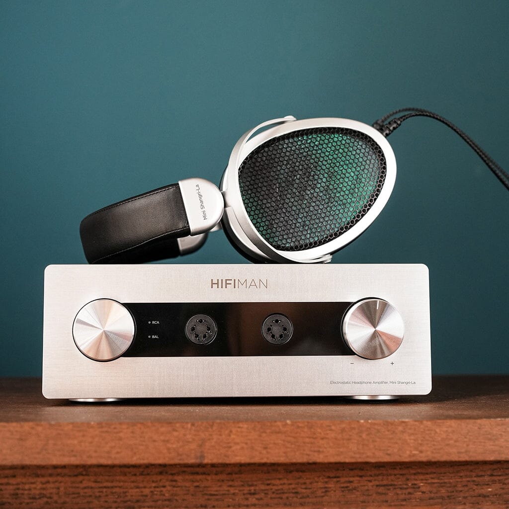 Hifiman Mini Shangri-La Electrostatic Headphone System - Premium Audiophile Headphones for Home Listening & Studio Use