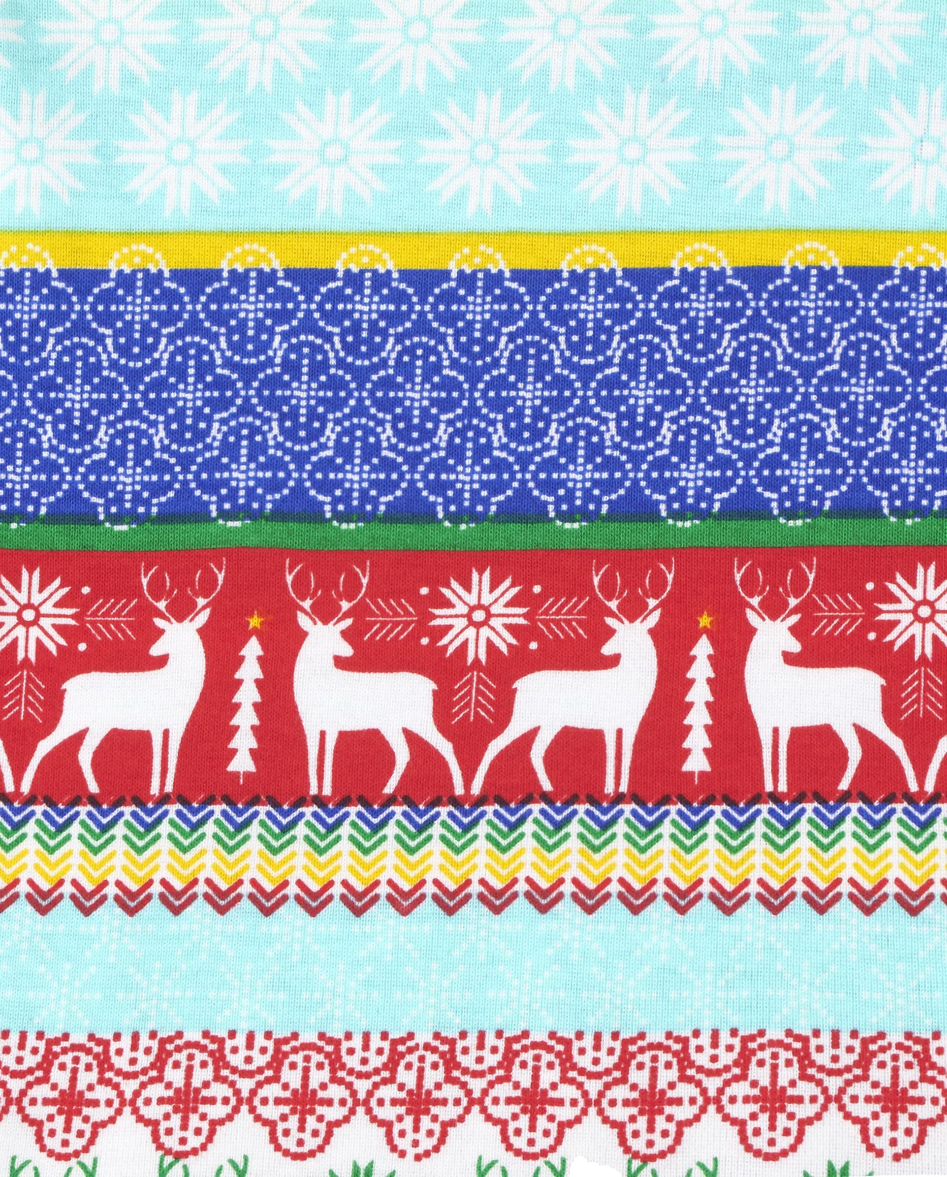Kids' Christmas Pajama Sets - Family Matching Cotton PJs for Holiday Photos
