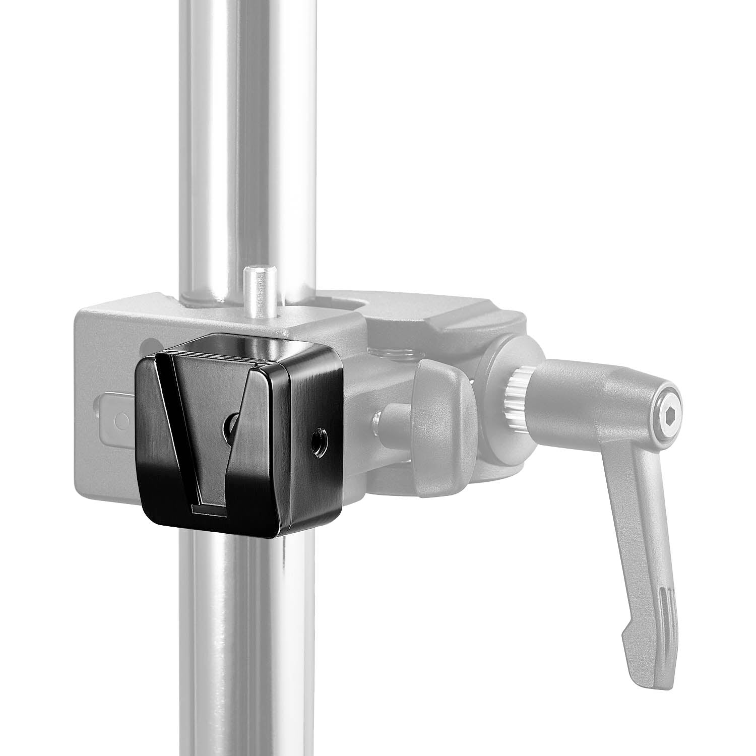 LSA 19 V Mount Battery Clamp with Hex Stud - Durable Power Supply for Camera & Lighting - Perfect for Film Production, Photography & Studio Equipment
