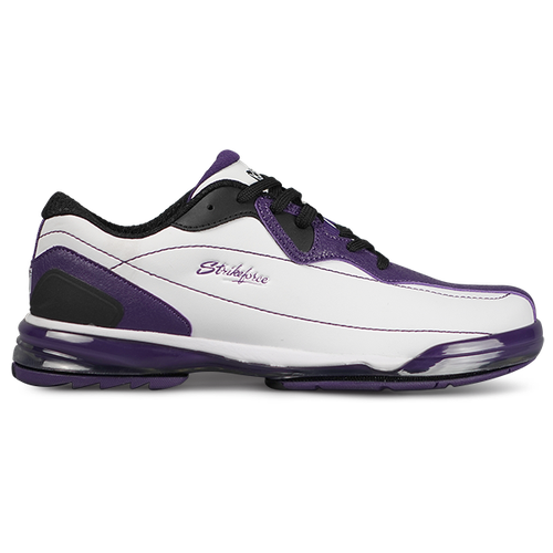 KR Strikeforce Dream White/Purple Right Hand Women's High Performance Bowling Shoes - Perfect for League Play & Tournament Competition