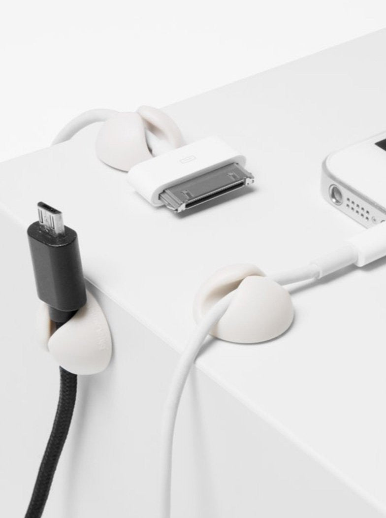 Bluelounge CableDrop - Cable Management Organizer for Desk & Home Office | Keep Wires Tidy & Organized | Perfect for Computer, TV, and Electronics Cables