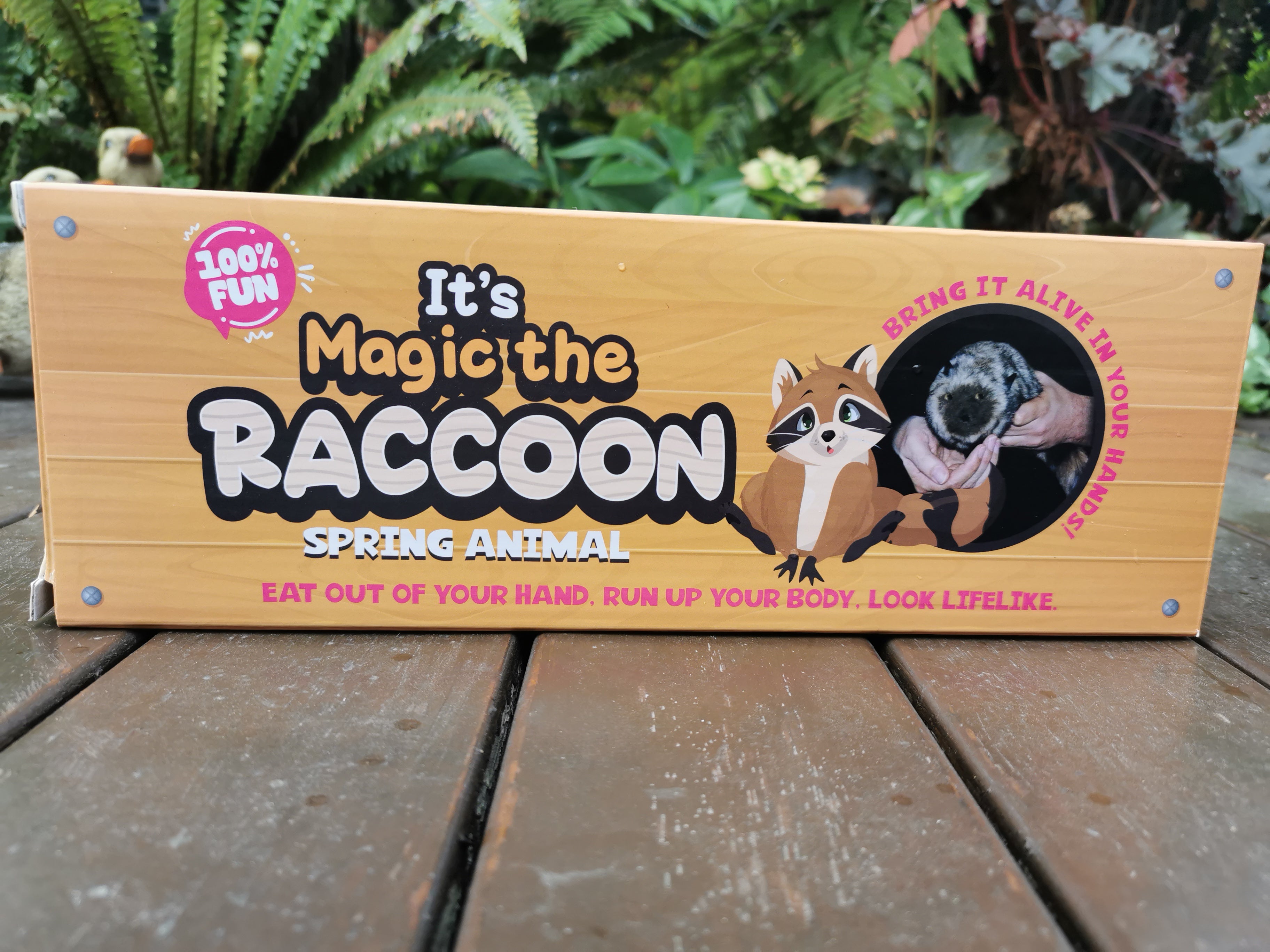 Magic the Raccoon Plush Toy - Soft Stuffed Animal for Kids & Collectors | Perfect for Gifts, Nursery Decor, and Cuddling