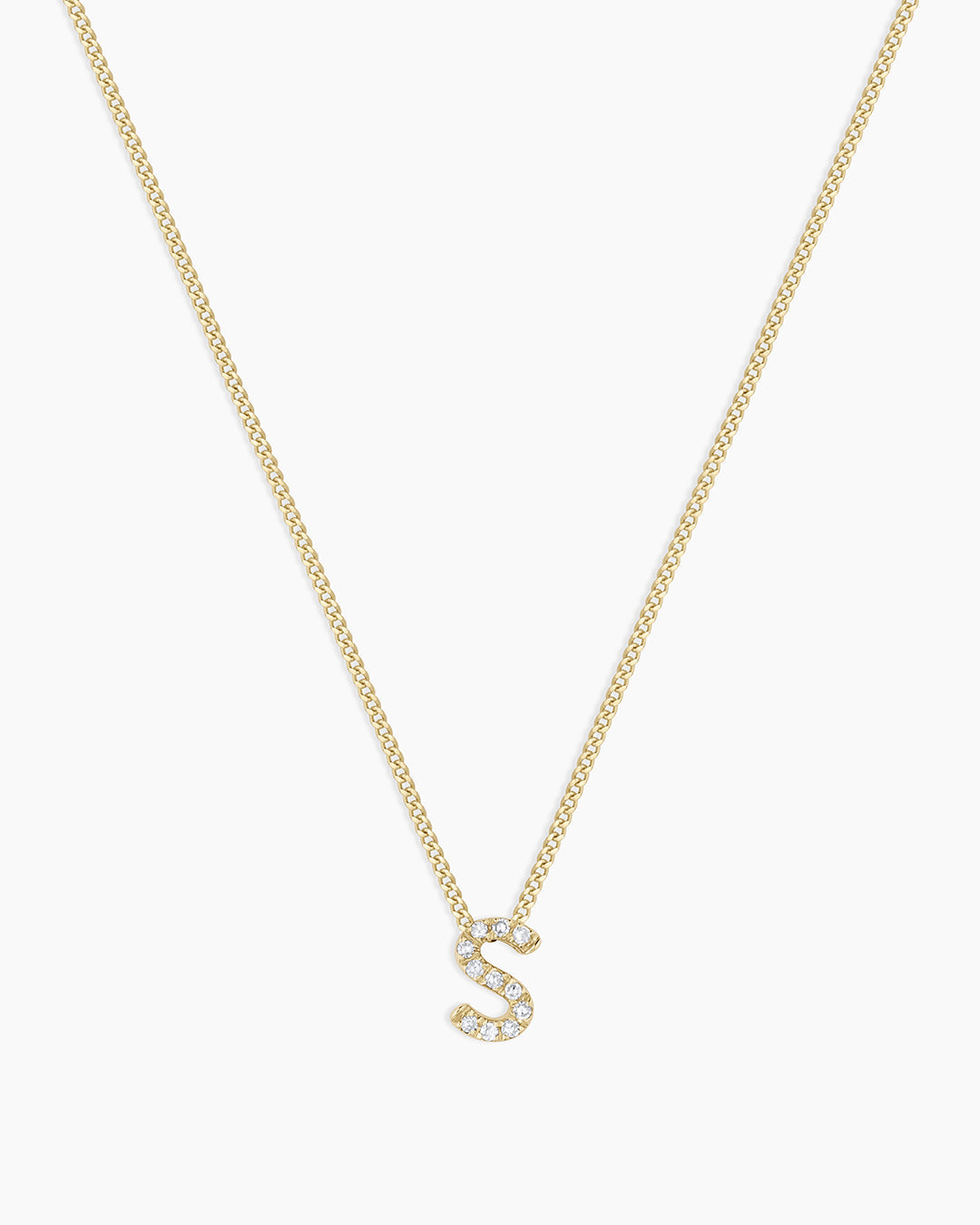 Diamond Alphabet Necklace - Personalized Initial Pendant Jewelry for Women - Perfect Gift for Birthday, Anniversary & Valentine's Day