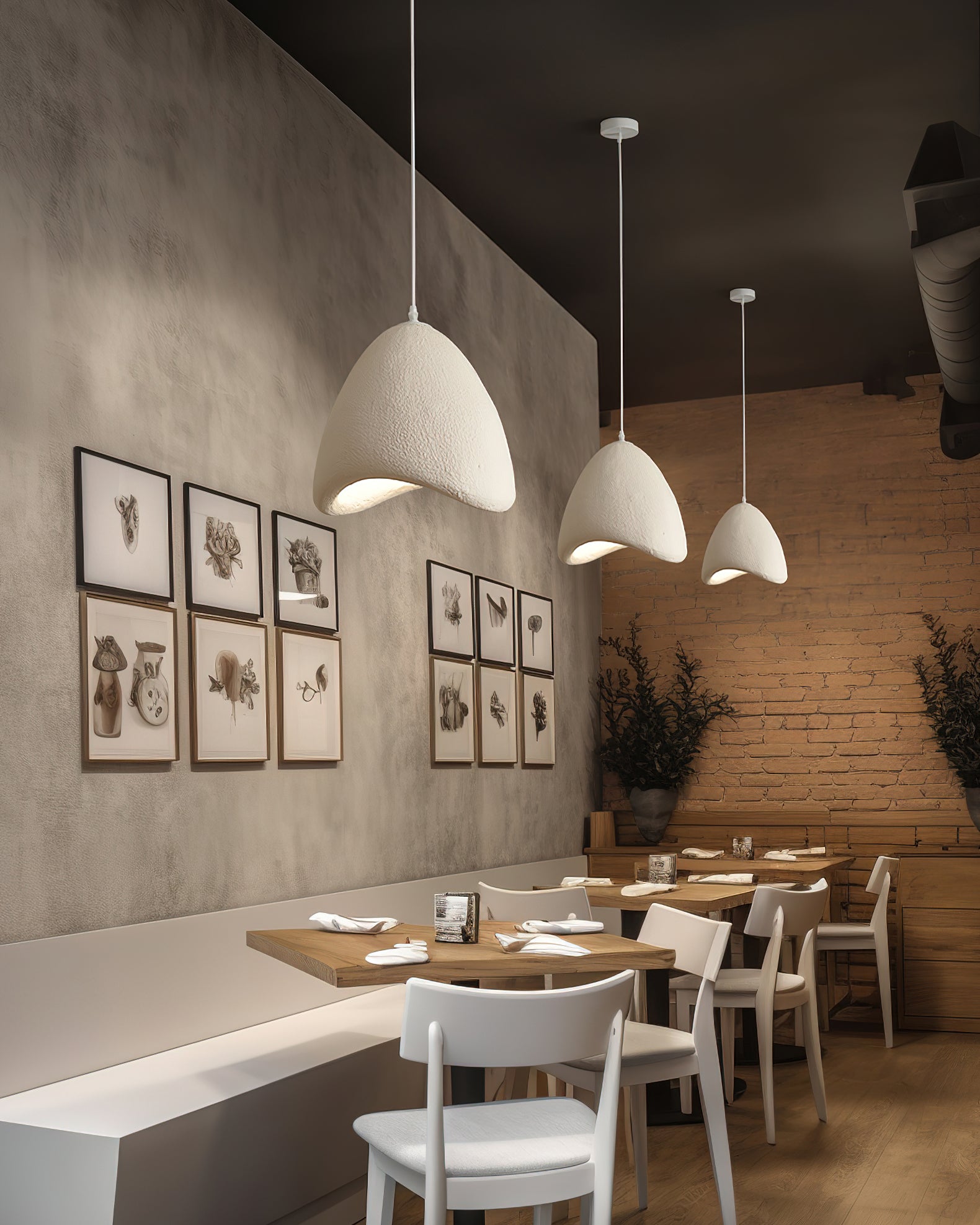 Modern Arrow Pendant Light Fixture - Sleek Industrial Ceiling Lighting for Kitchen, Dining Room & Bedroom