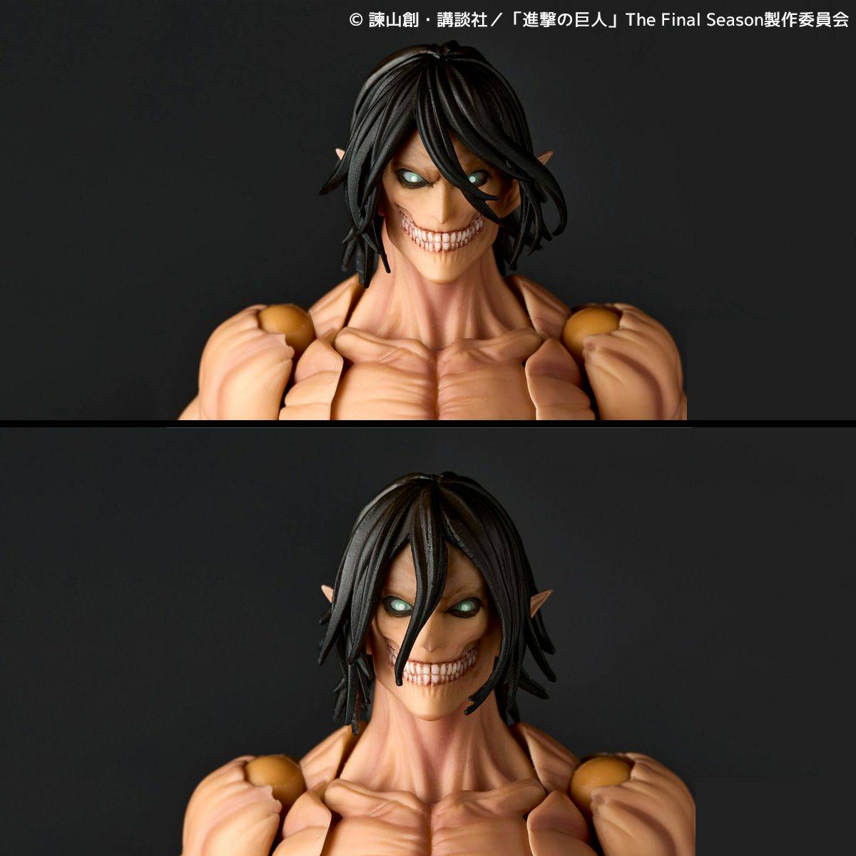Amazing Yamaguchi Revoltech Action Figure - Attack on Titan Eren Yeager (NR057) | Highly Articulated Collectible Anime Figure for Display & Photography | Perfect for Anime Fans & Collectors