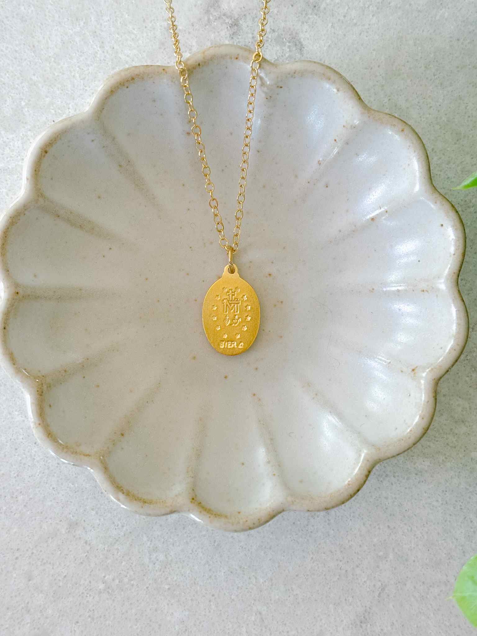 Miraculous Medal Necklace - Religious Catholic Jewelry for Women & Men - Perfect for Baptism, First Communion, Confirmation & Everyday Faith Wear