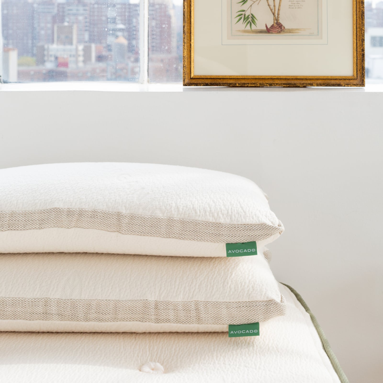 Avocado Shaped Memory Foam Pillow for Neck Support - Ergonomic Design for Side, Back & Stomach Sleepers - Perfect for Home, Office & Travel Use