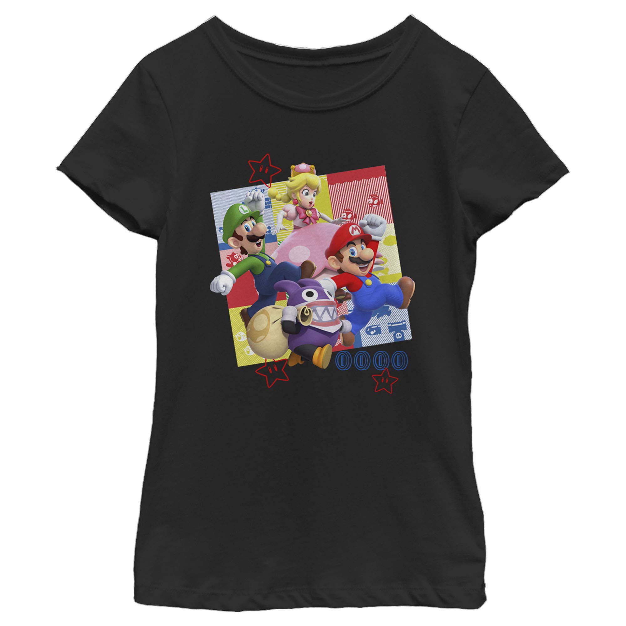 Nintendo Themed Two-Tone Jumpsuit for Girls - Cute & Comfortable Cosplay Outfit for Gaming Fans & Birthday Parties