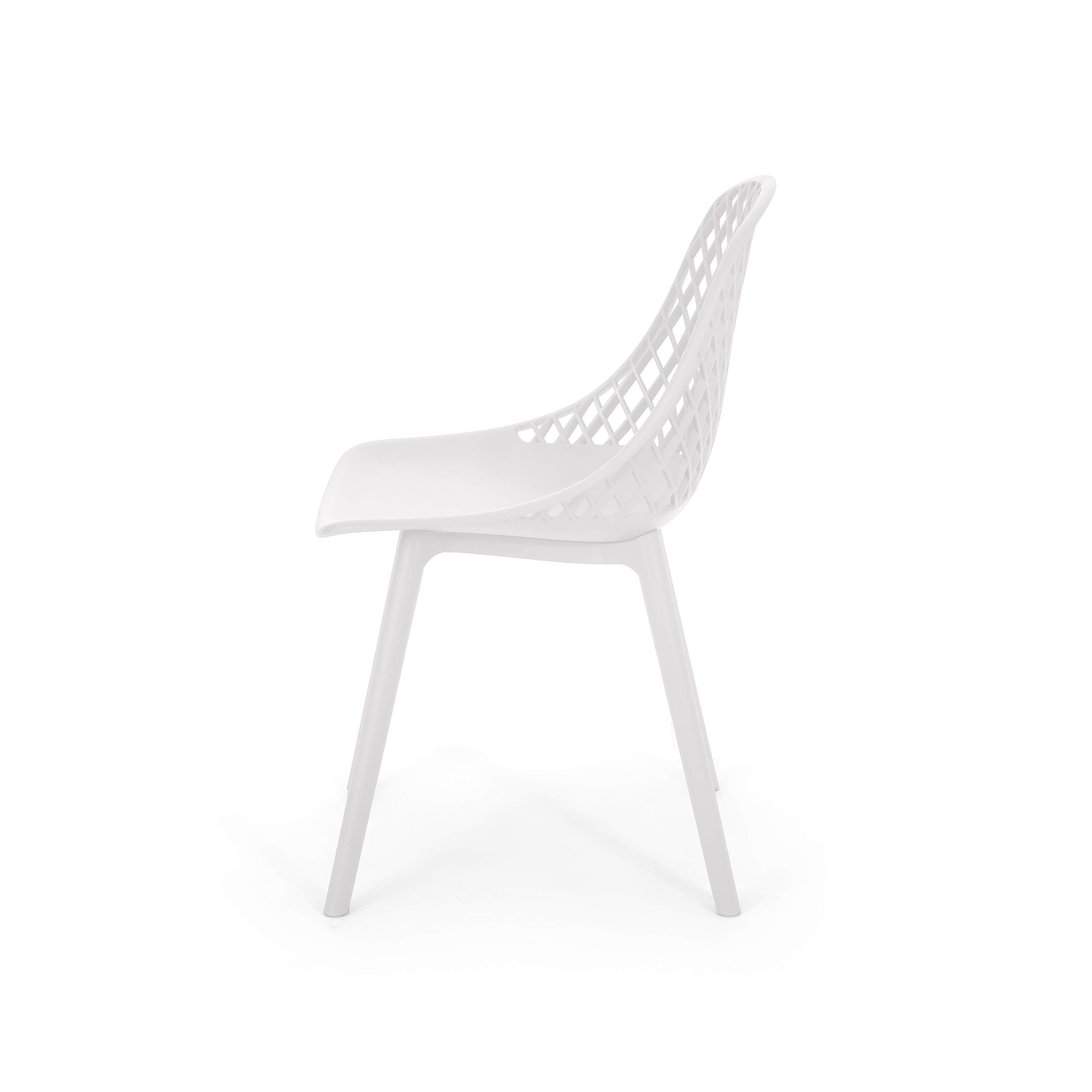Christopher Knight Home Delora Outdoor Dining Chairs (Set of 2) - White Patio Furniture for Garden, Poolside & Backyard Dining
